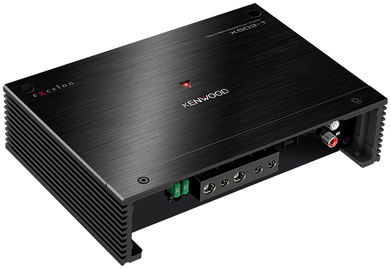Kenwood X503-1 eXcelon Class D Mono Power Amp, 500Wx1 @ 2 ohms