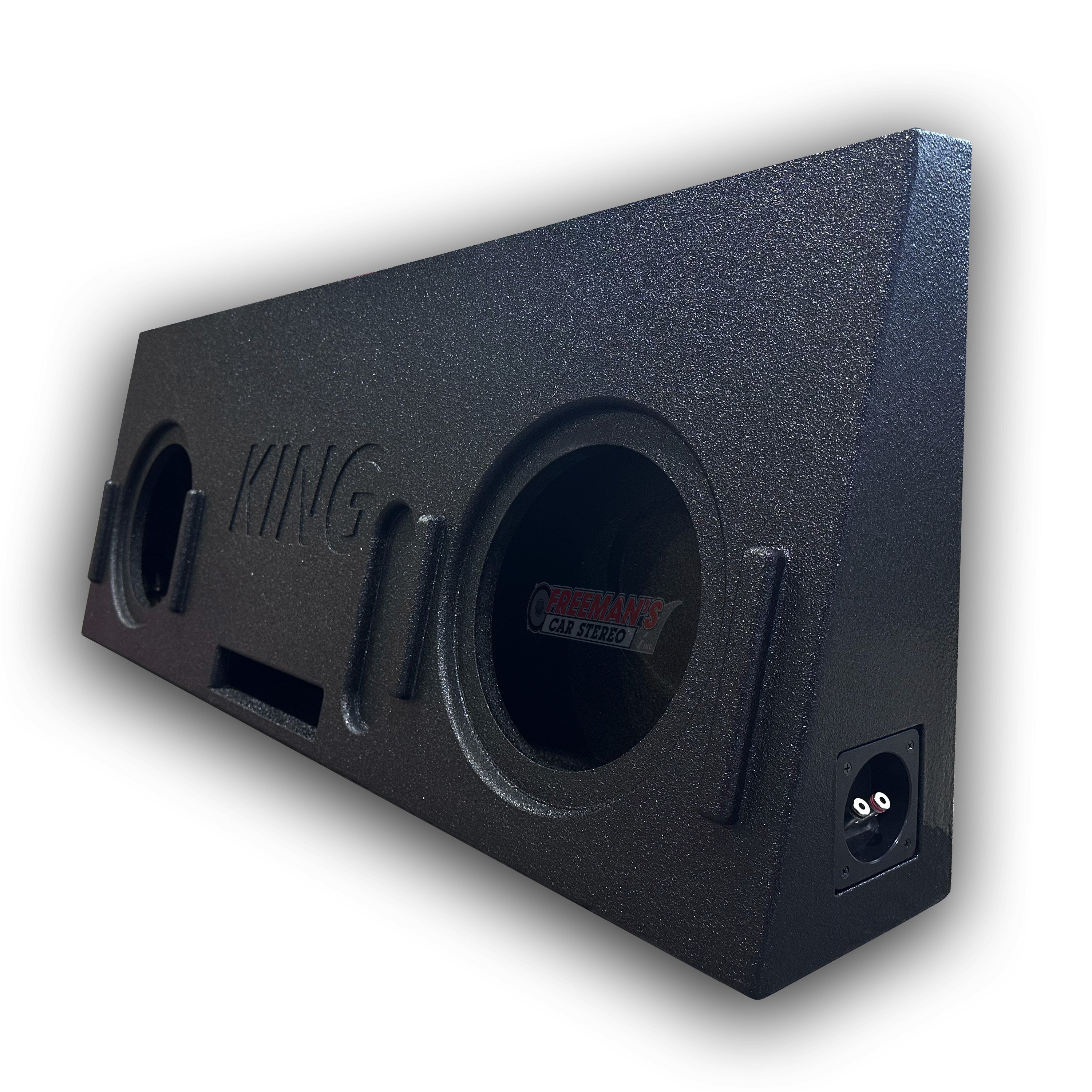 King Boxes AK-TY14-10 Dual 10 Inch 2014-2019 Tundra Crew Max