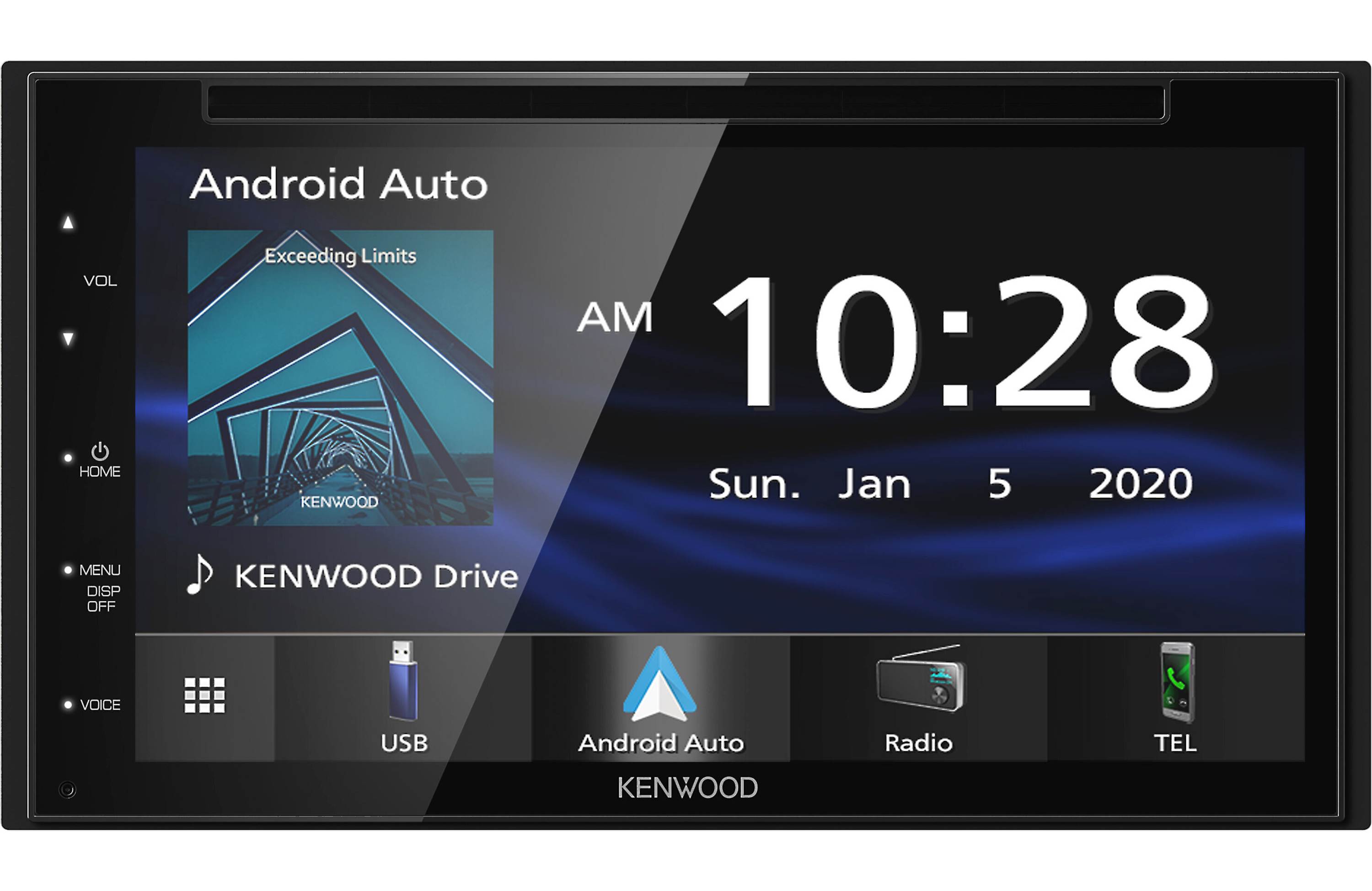 Kenwood DDX57S + CMOS-230 Backup Camera Bundle