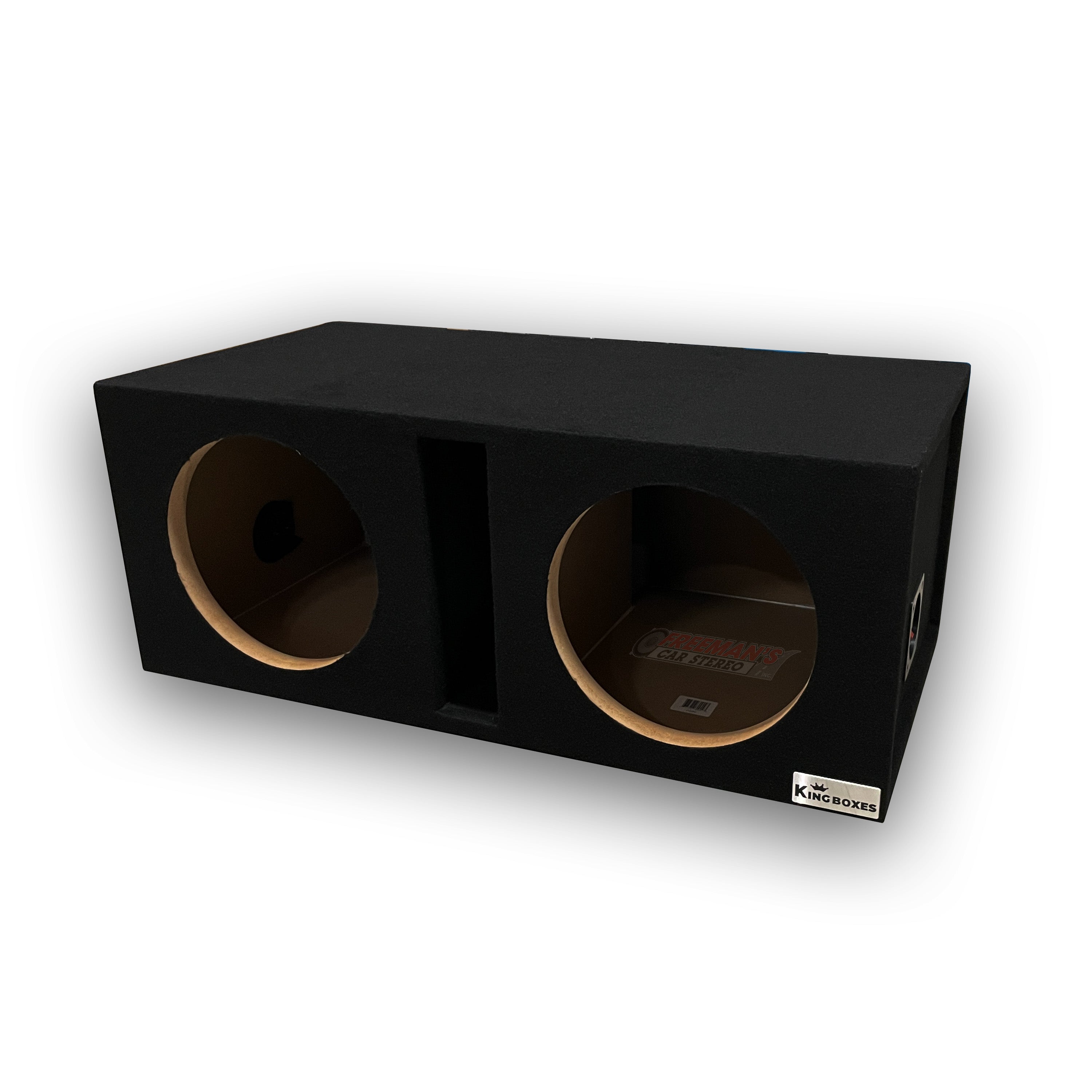 King Boxes D10V Dual 10 Inch Speaker Box, Ported