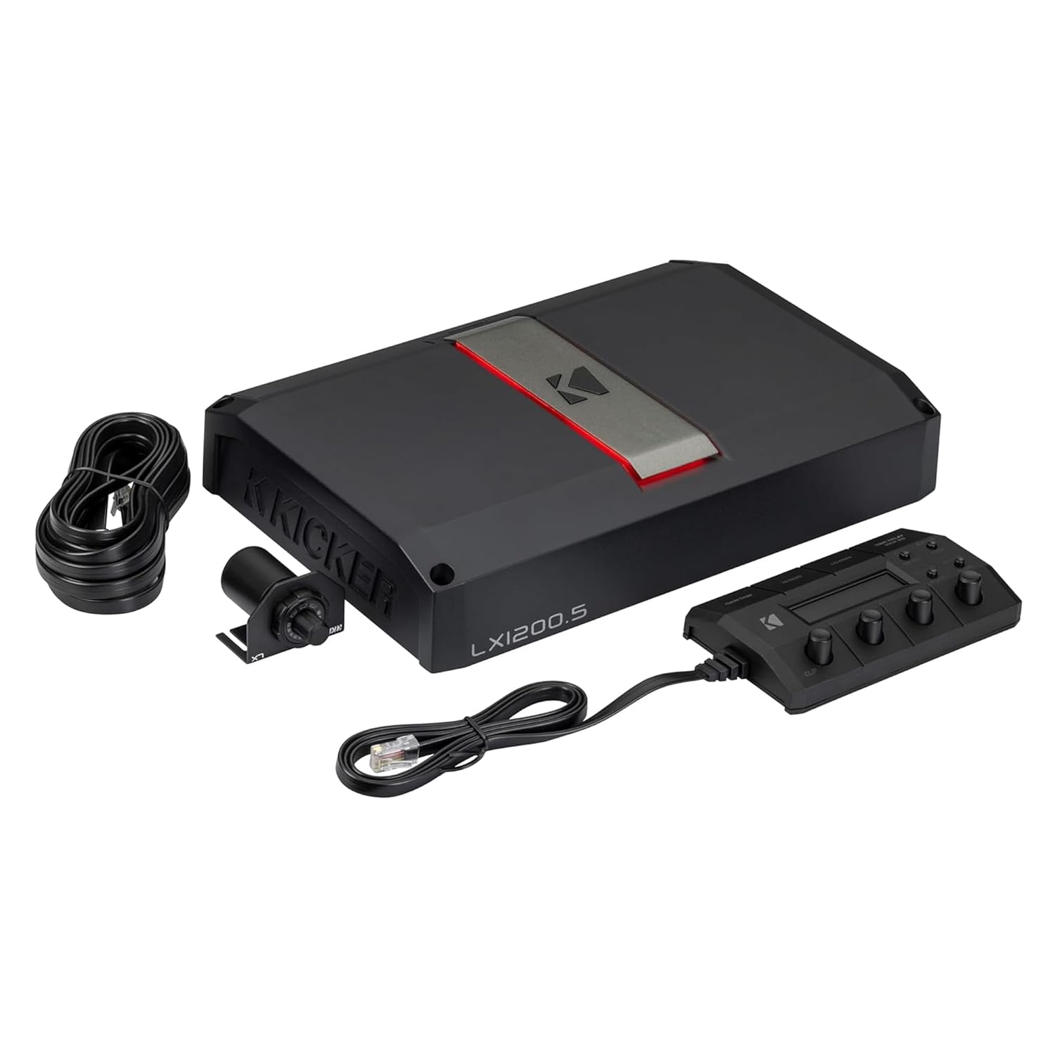 ヒカリアン Kicker 51LX1200.5 5-Channel Amplifier 125W x 4 + 700W Subwoofer Channe