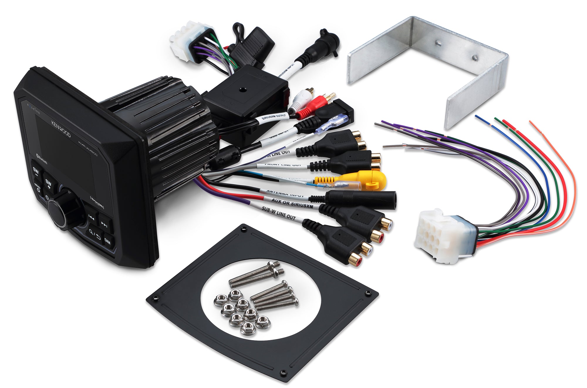 Kenwood KMR-XM500 Motorsports Digital Media Receiver with Bluetooth