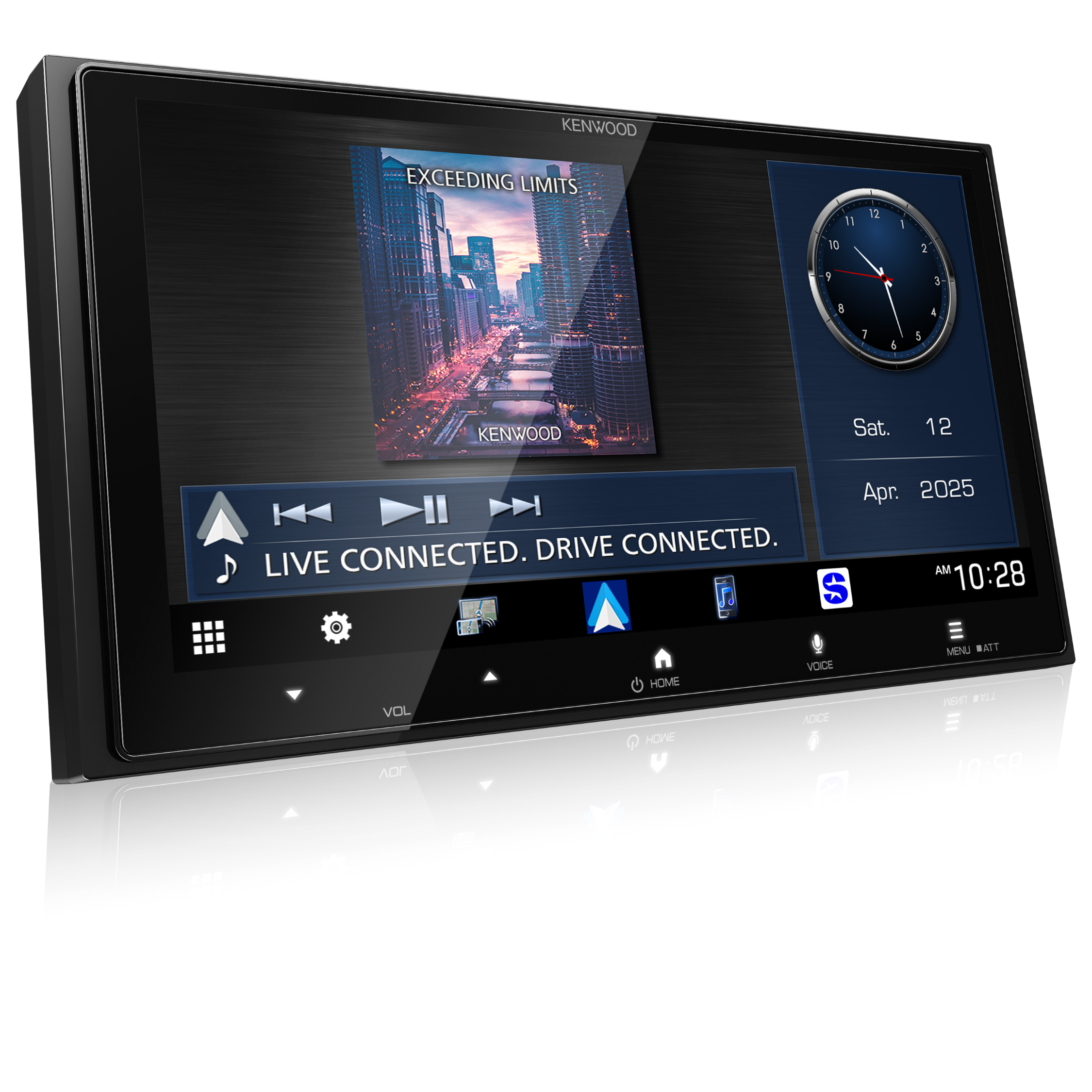 Kenwood DMX8710S Multimedia Receiver w/ Apple CarPlay Android Auto