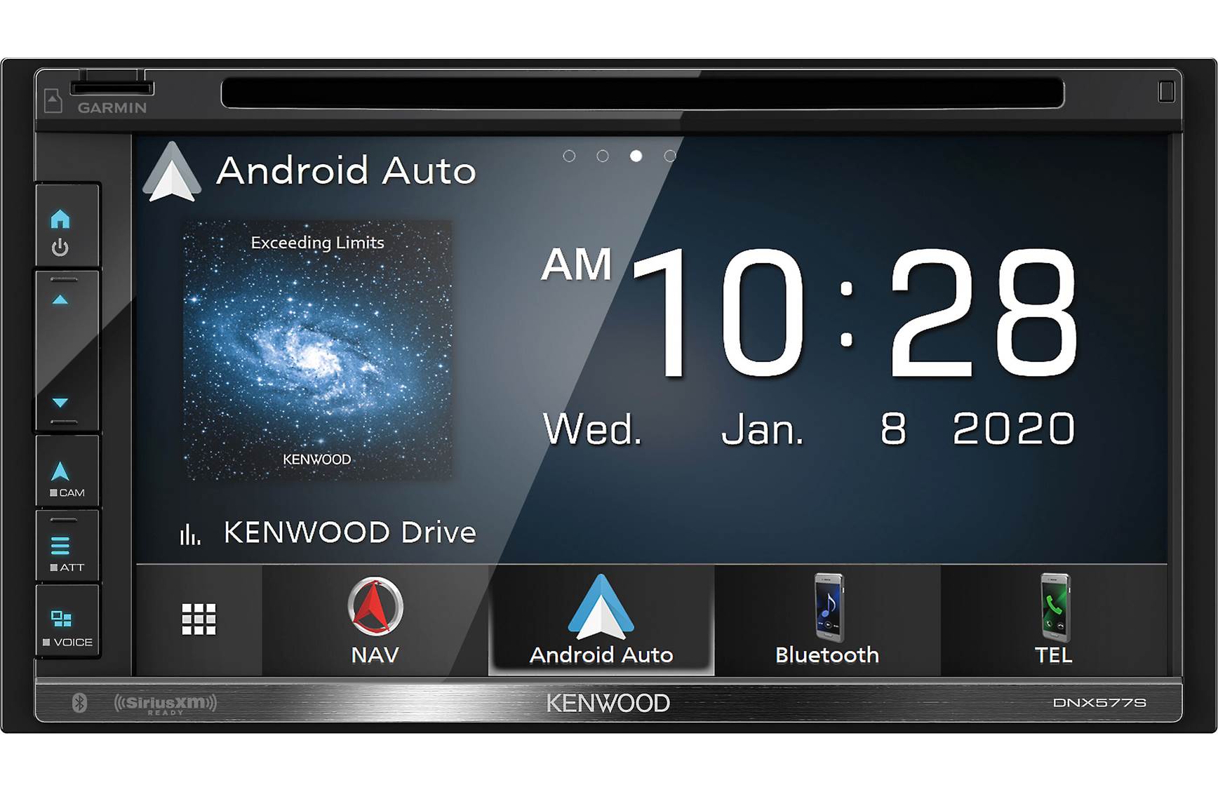 Kenwood DNX577S + CMOS-230 Backup Camera Bundle