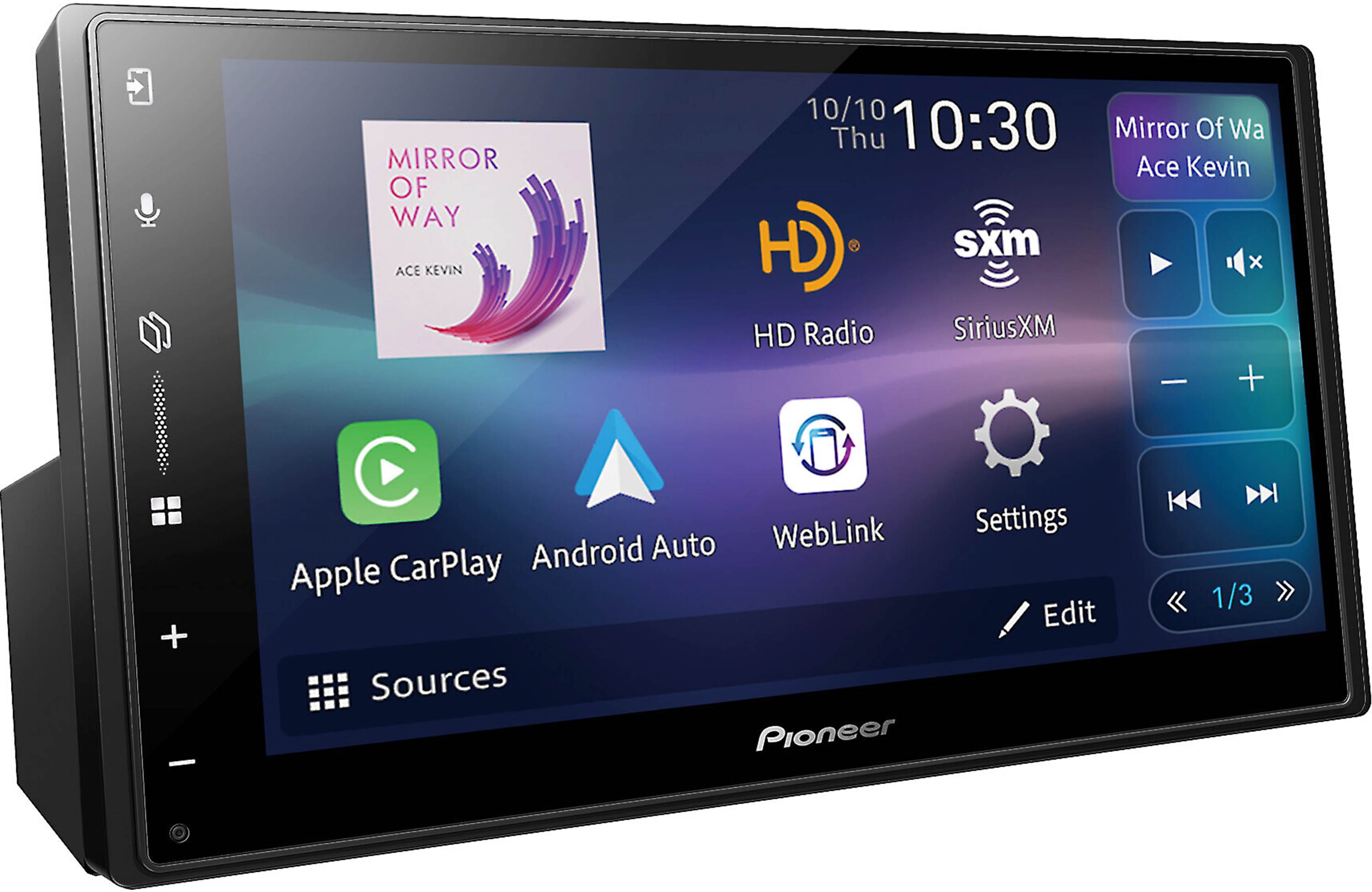 スズキ PVH-9300DVSZS CD/DVD/USB/Bluetooth/CarPlay
