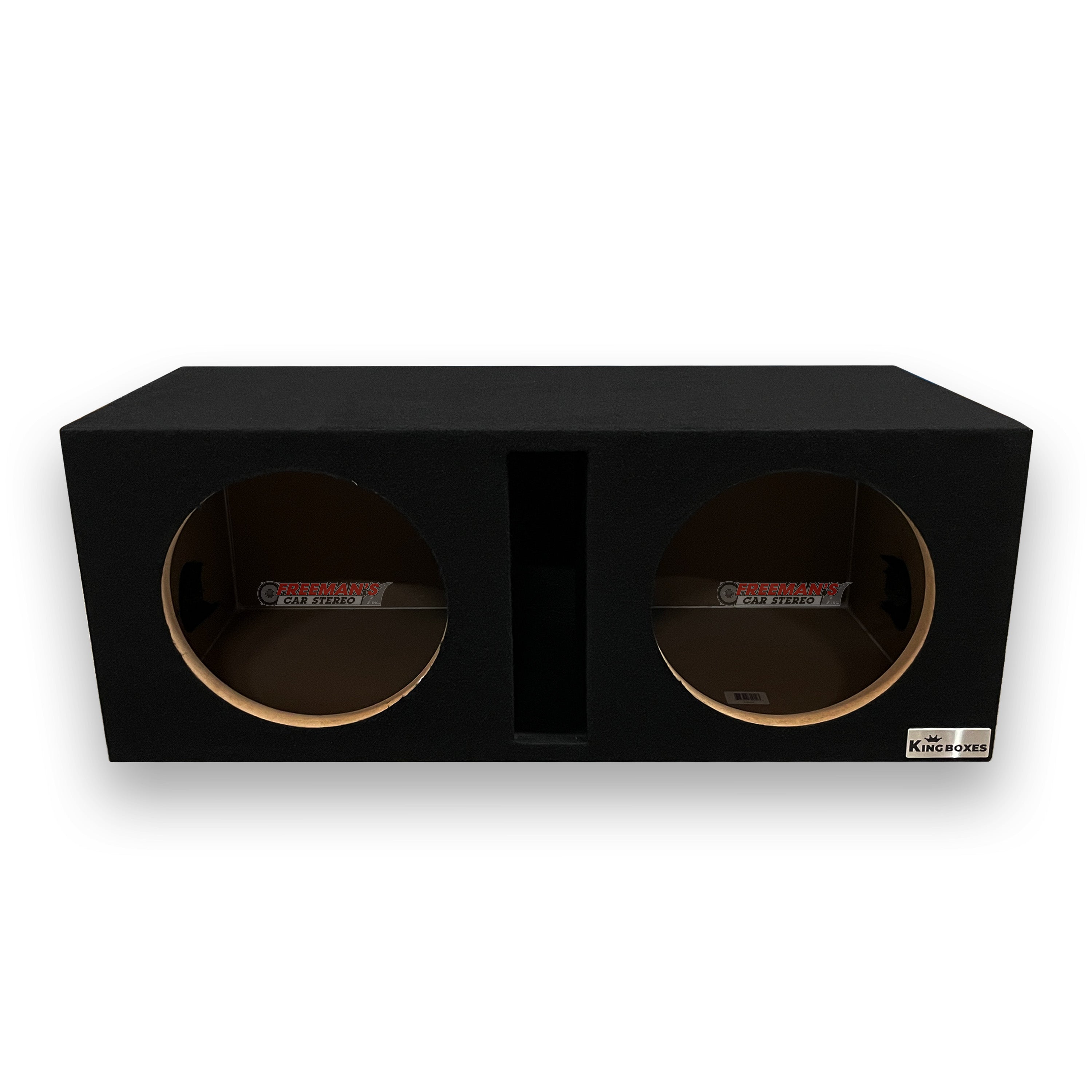 King Boxes D10V Dual 10 Inch Speaker Box, Ported