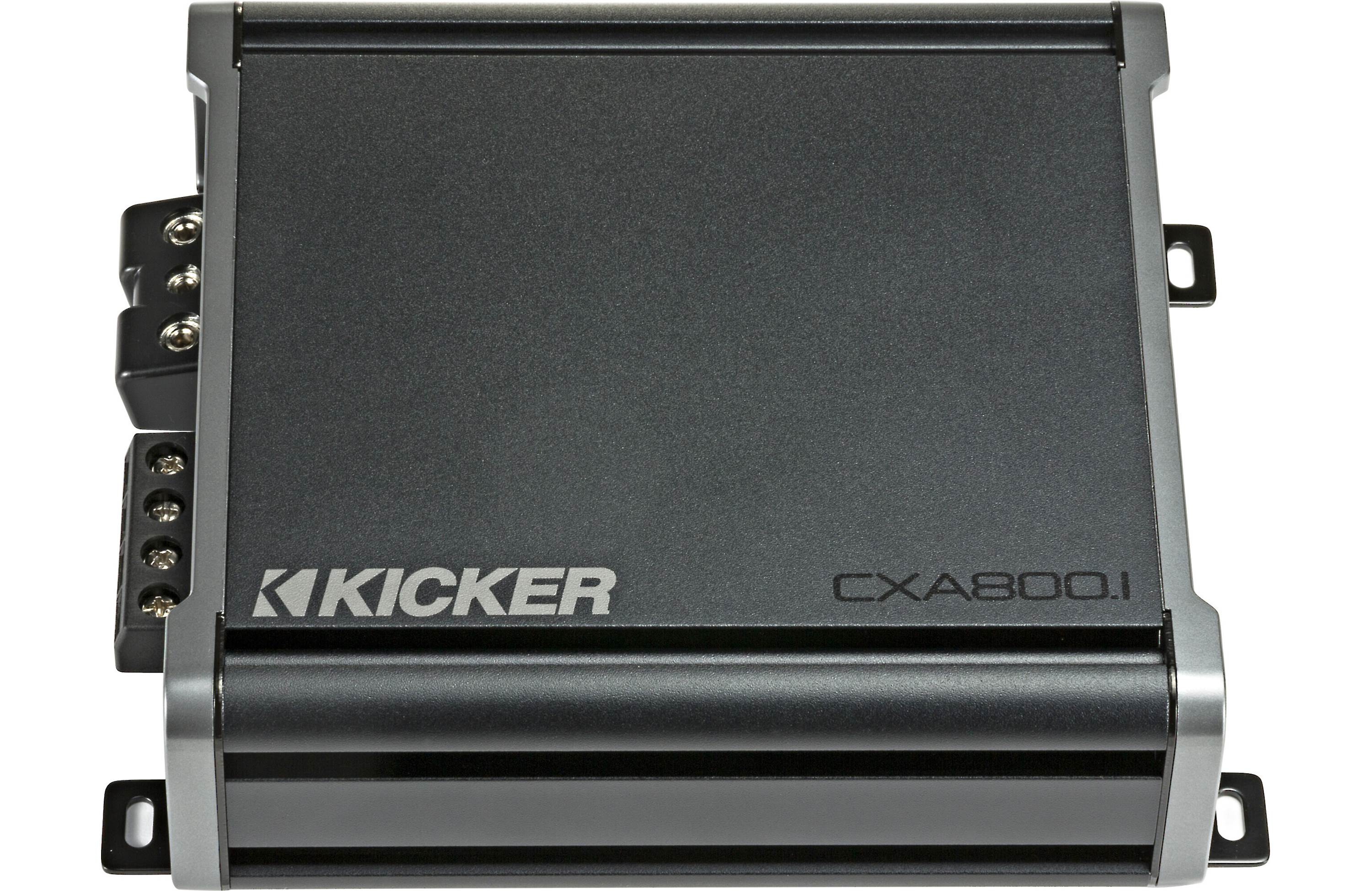 Kicker 44L7S122 Amplifer and Subwoofer Bass Bundle with Install Kit