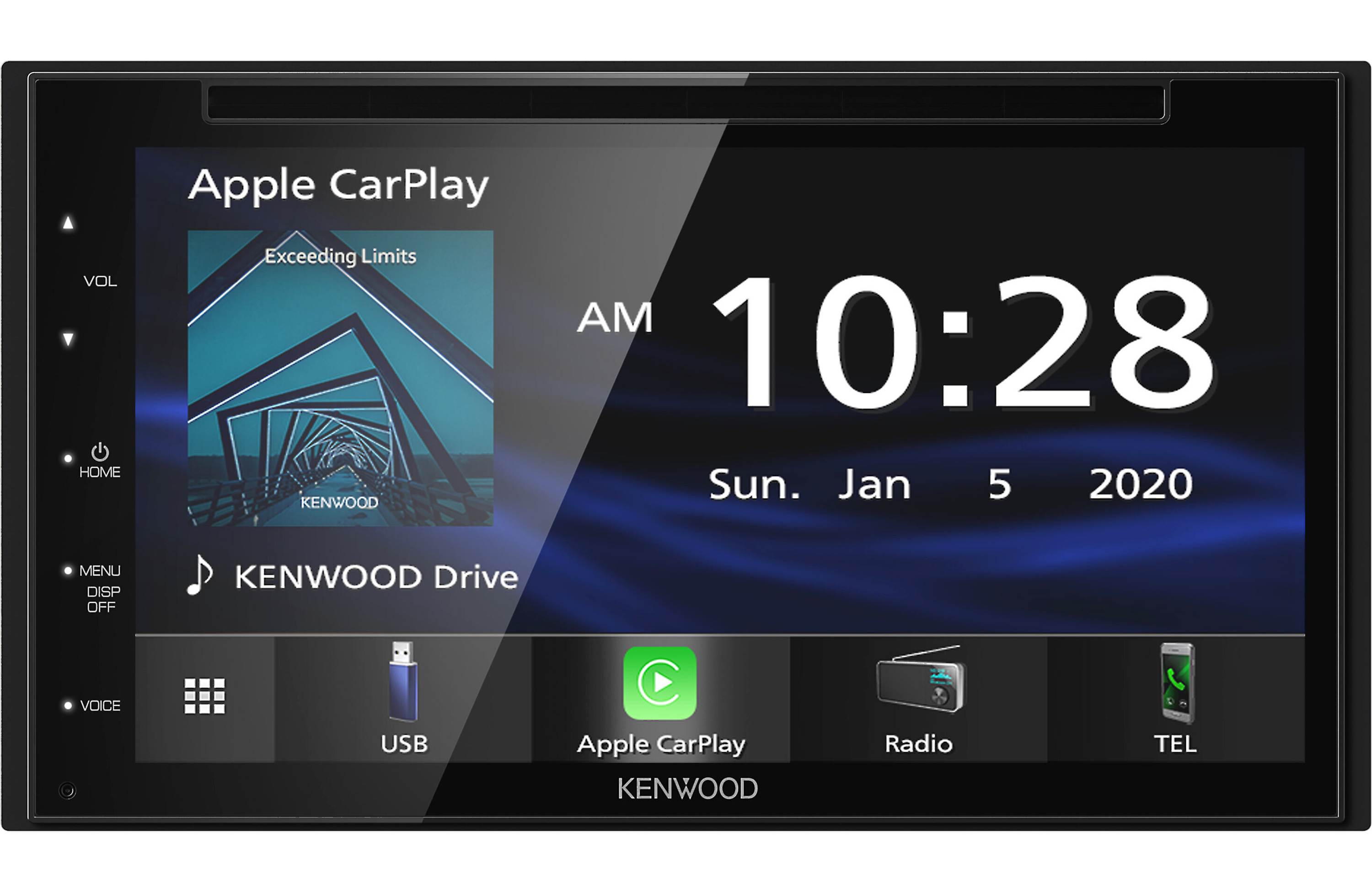 Kenwood DDX57S + CMOS-230 Backup Camera Bundle