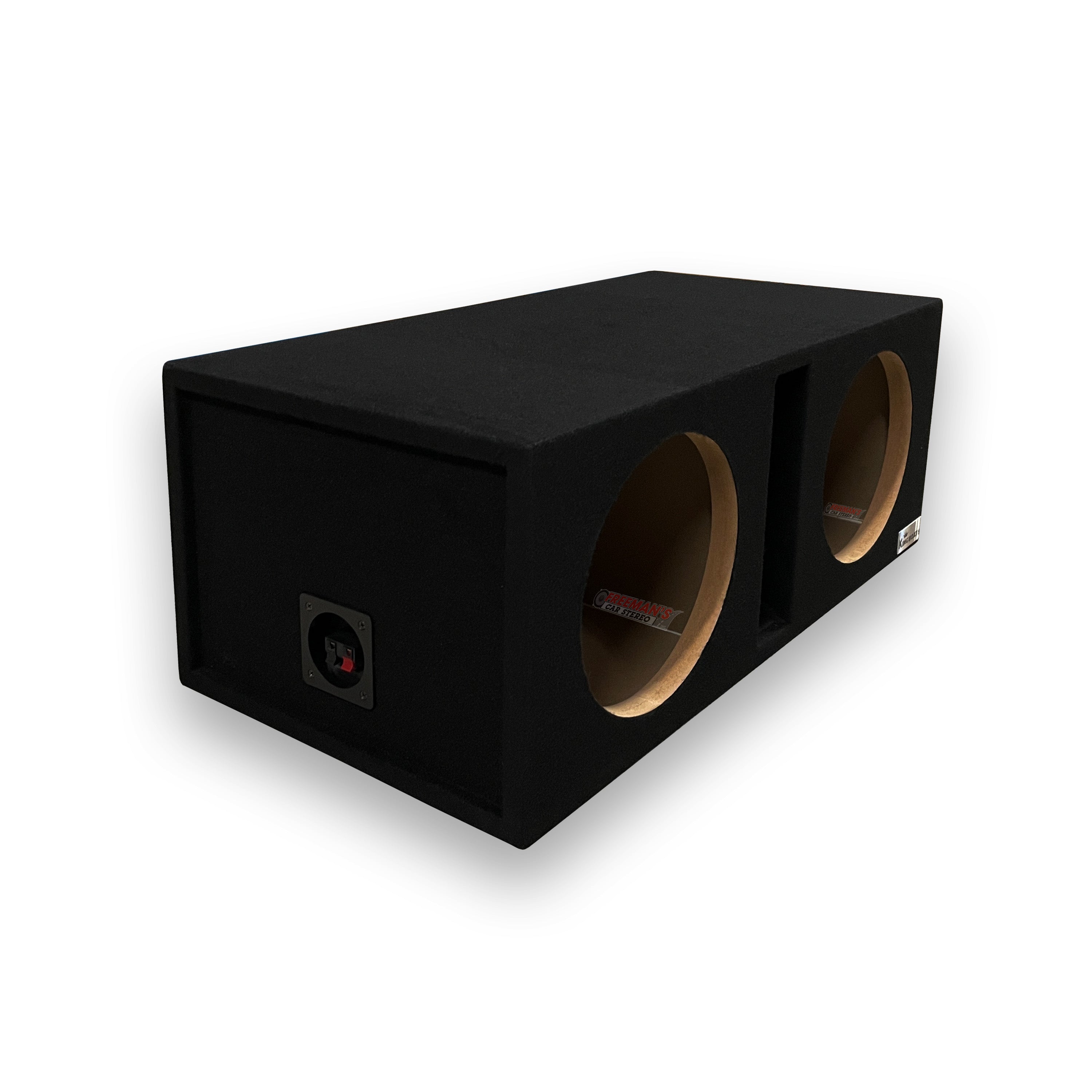 King Boxes D10V Dual 10 Inch Speaker Box, Ported