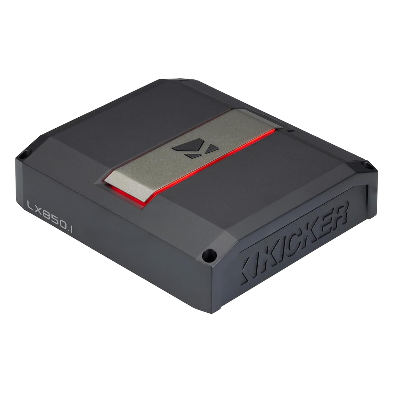 Kicker 51LX850.1 850 Watt Mono Class-D Subwoofer Amplifier with Smart Bass
