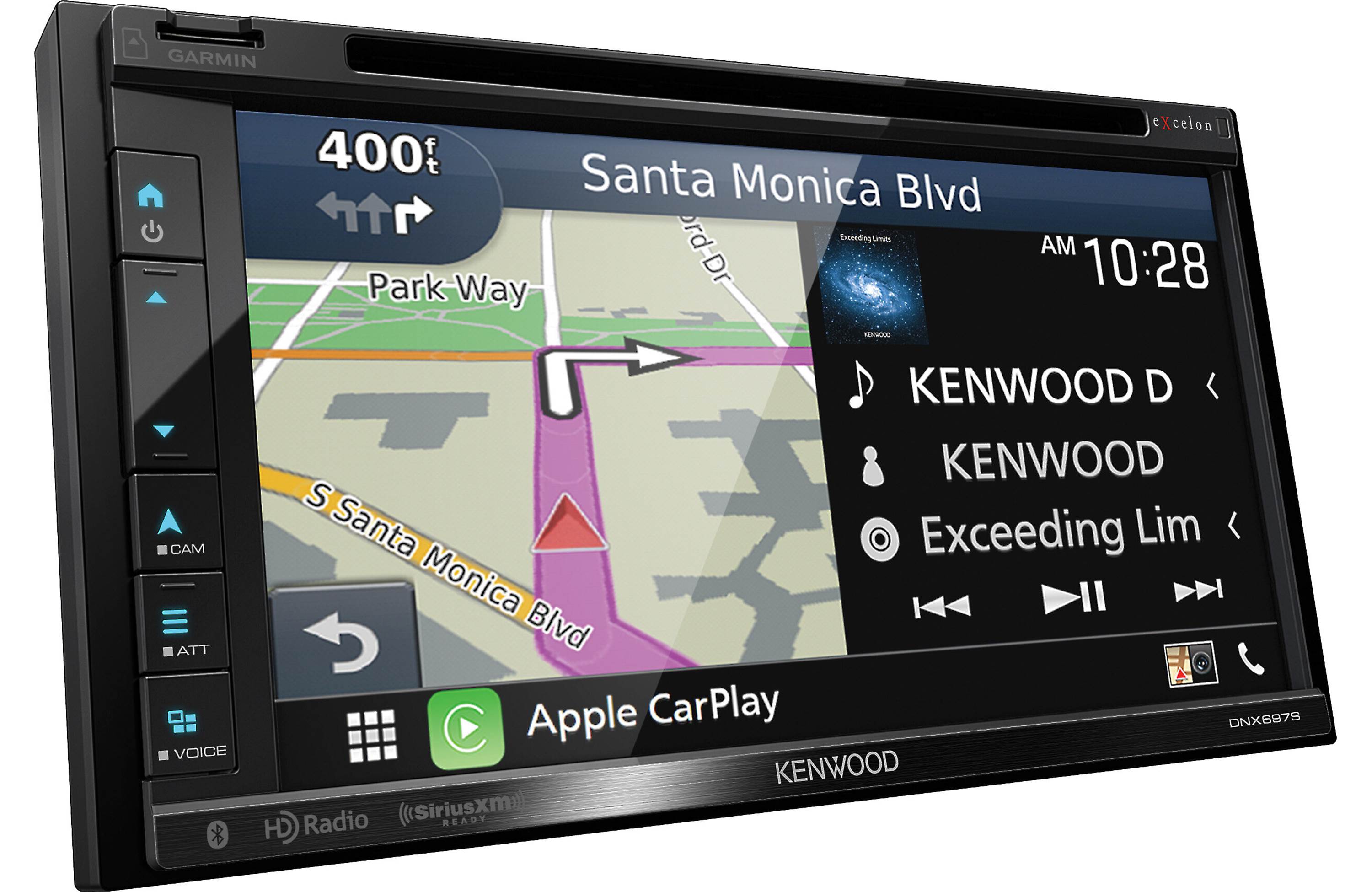 Kenwood DNX697S + CMOS-230 Backup Camera Bundle