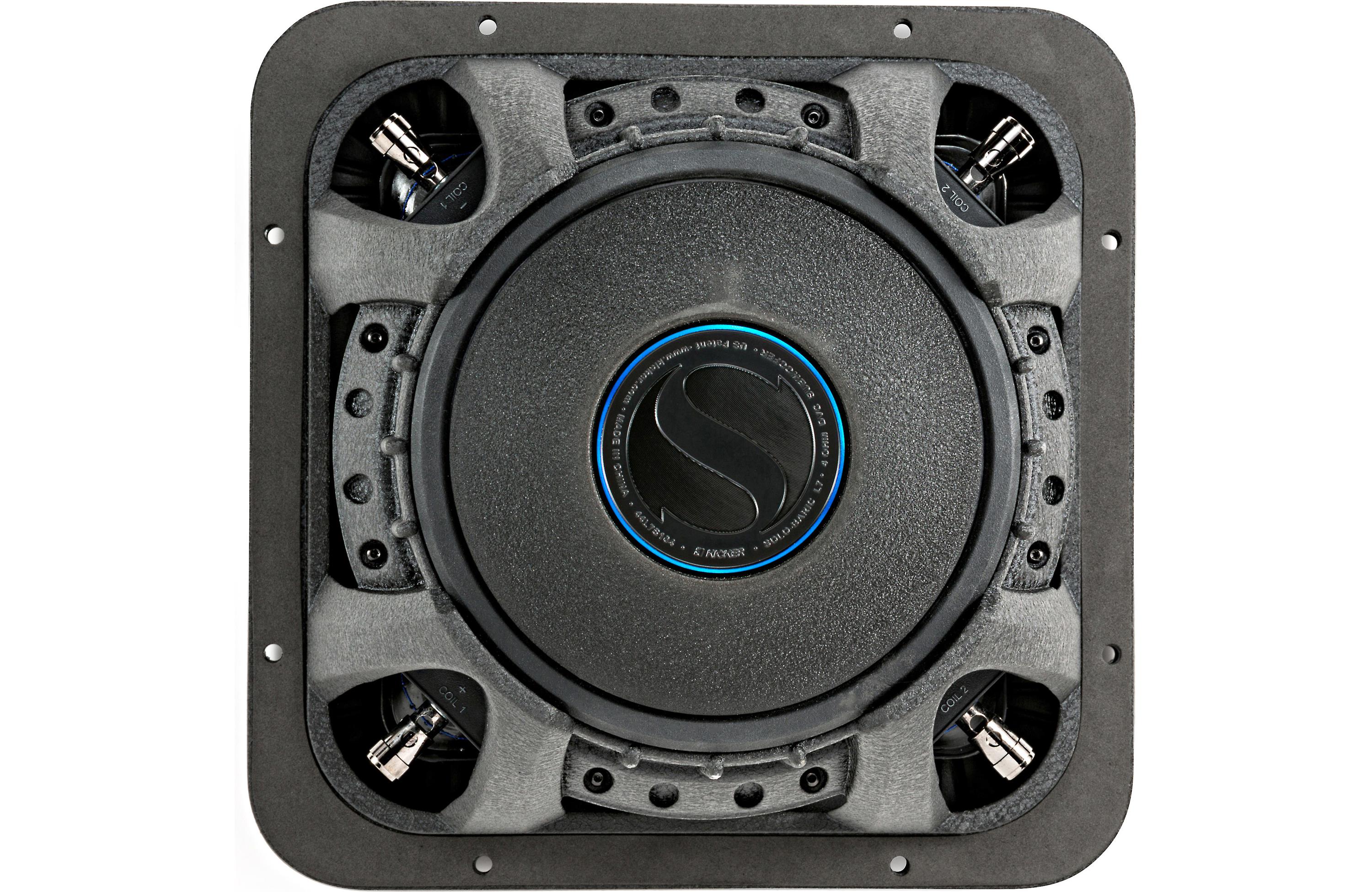 Kicker 44L7S102 10" Solo-Baric L7S Dual 2 Ohm Subwoofer