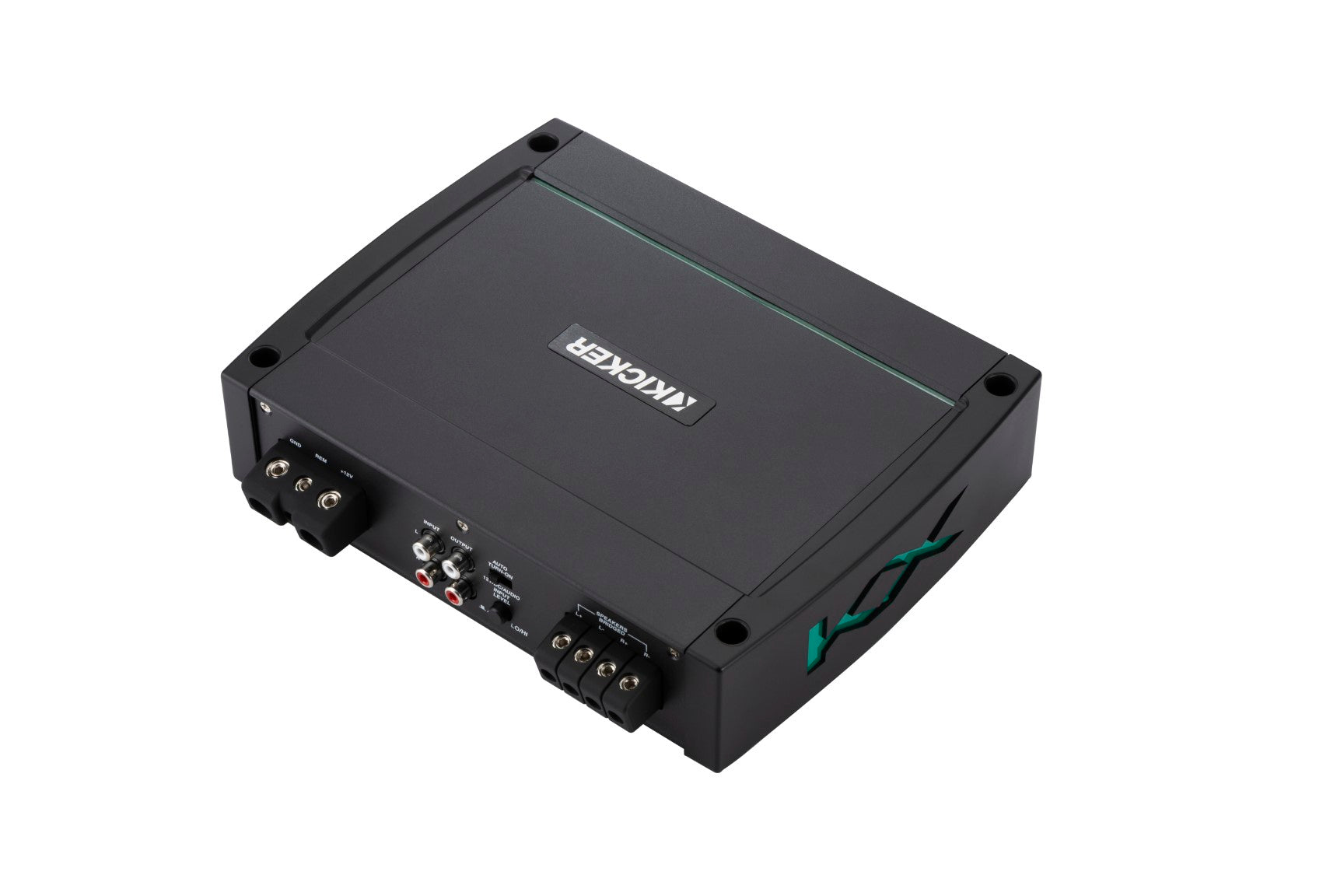 Kicker 48KXMA400.2 2-Channel Marine Amplifier, 100 Watts RMS x 2