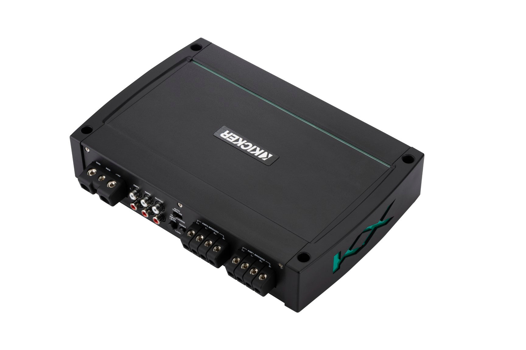 Kicker 48KXMA500.4 4-Channel Marine Amplifier, 75 Watts RMS x 4