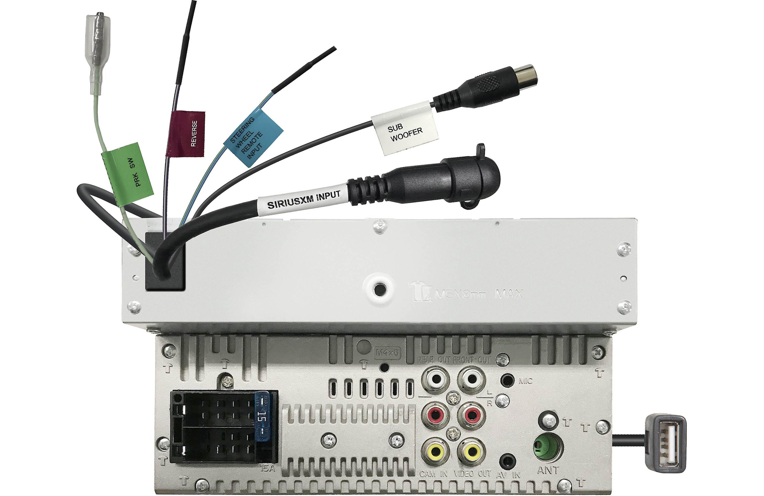 Kenwood DDX57S + CMOS-230 Backup Camera Bundle