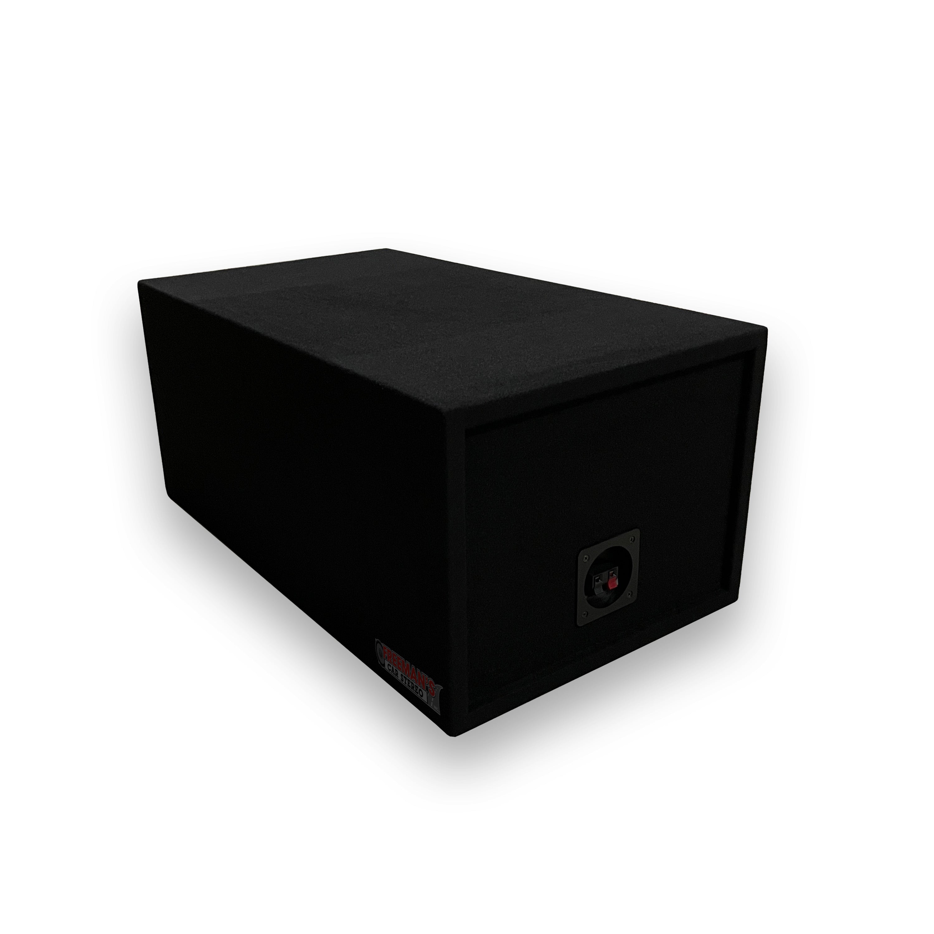 King Boxes D10V Dual 10 Inch Speaker Box, Ported