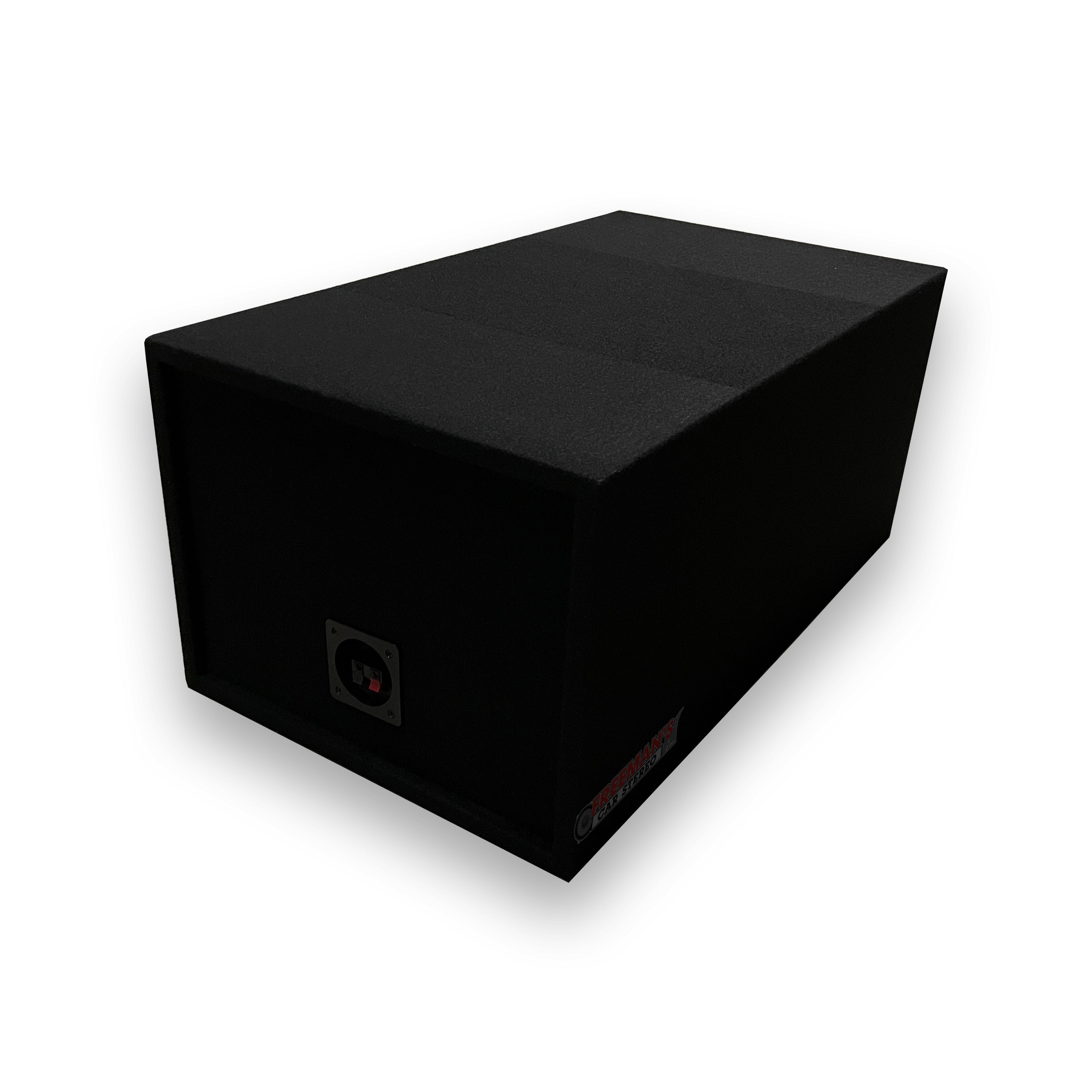 King Boxes D12V Dual 12 Inch Speaker Box, Ported