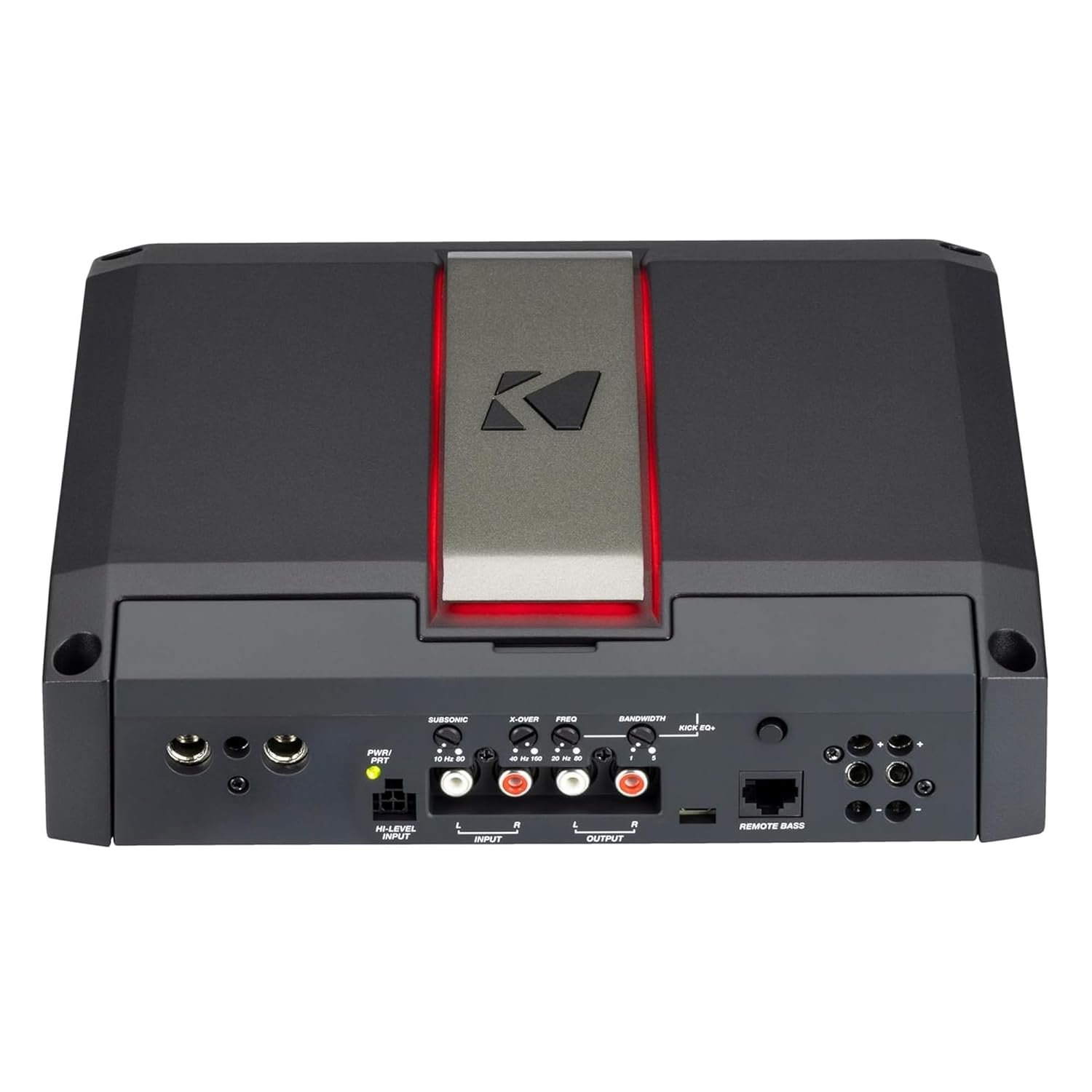 Kicker 51LX850.1 850 Watt Mono Class-D Subwoofer Amplifier with Smart Bass