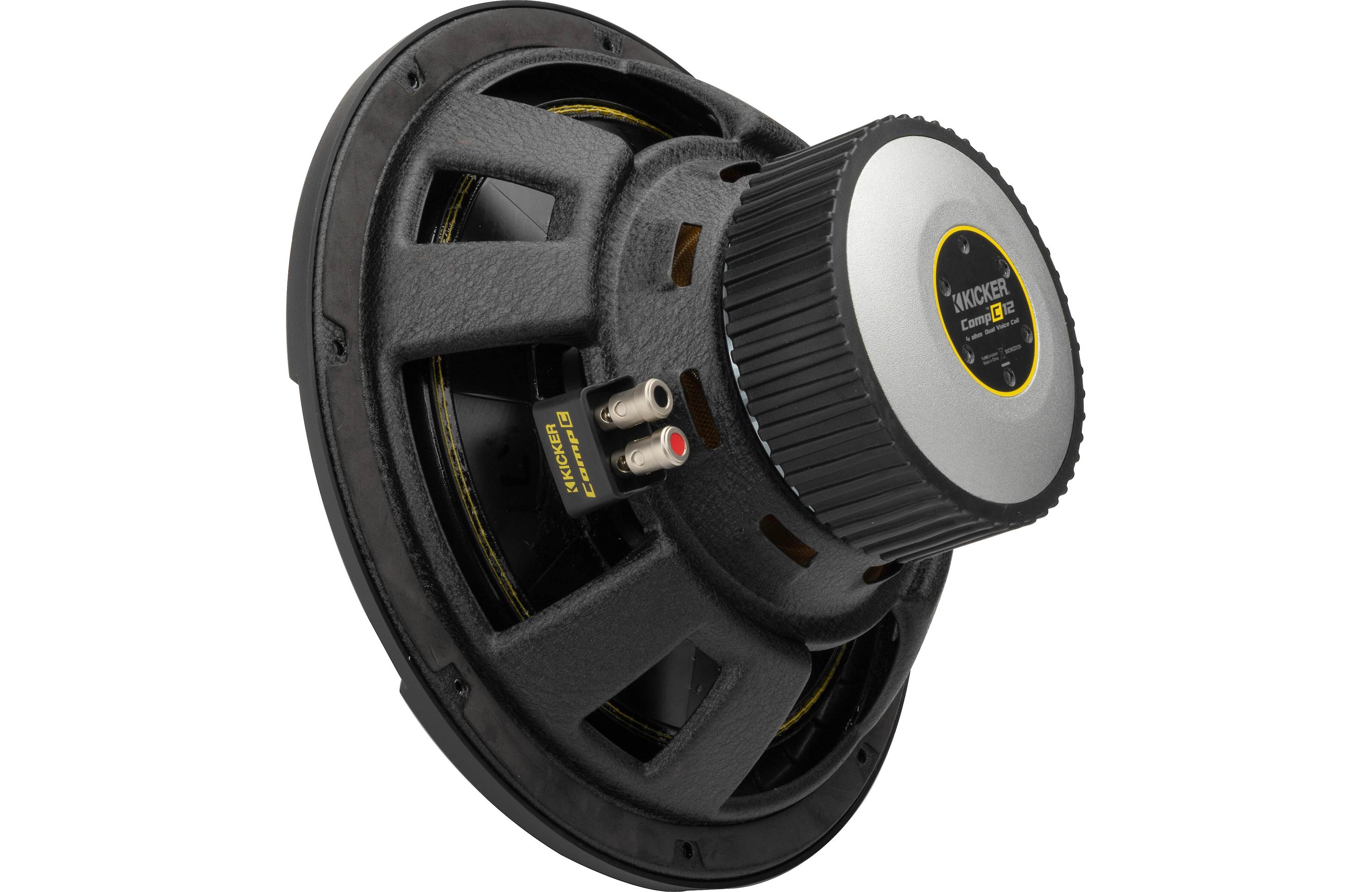 Kicker 50CWCD124 12" CompC 4 Ohm DVC Subwoofer