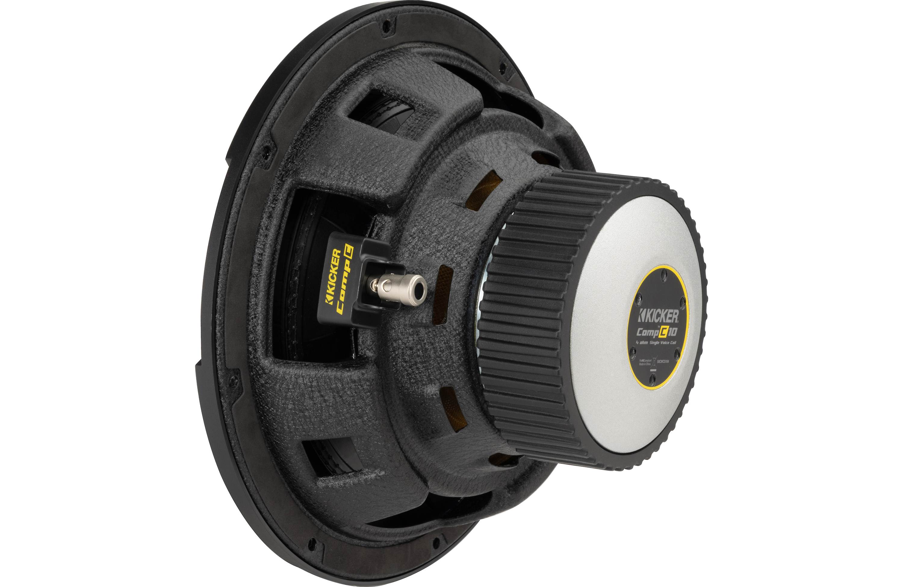 Kicker 50CWCS104 10" CompC 4 Ohm SVC Subwoofer