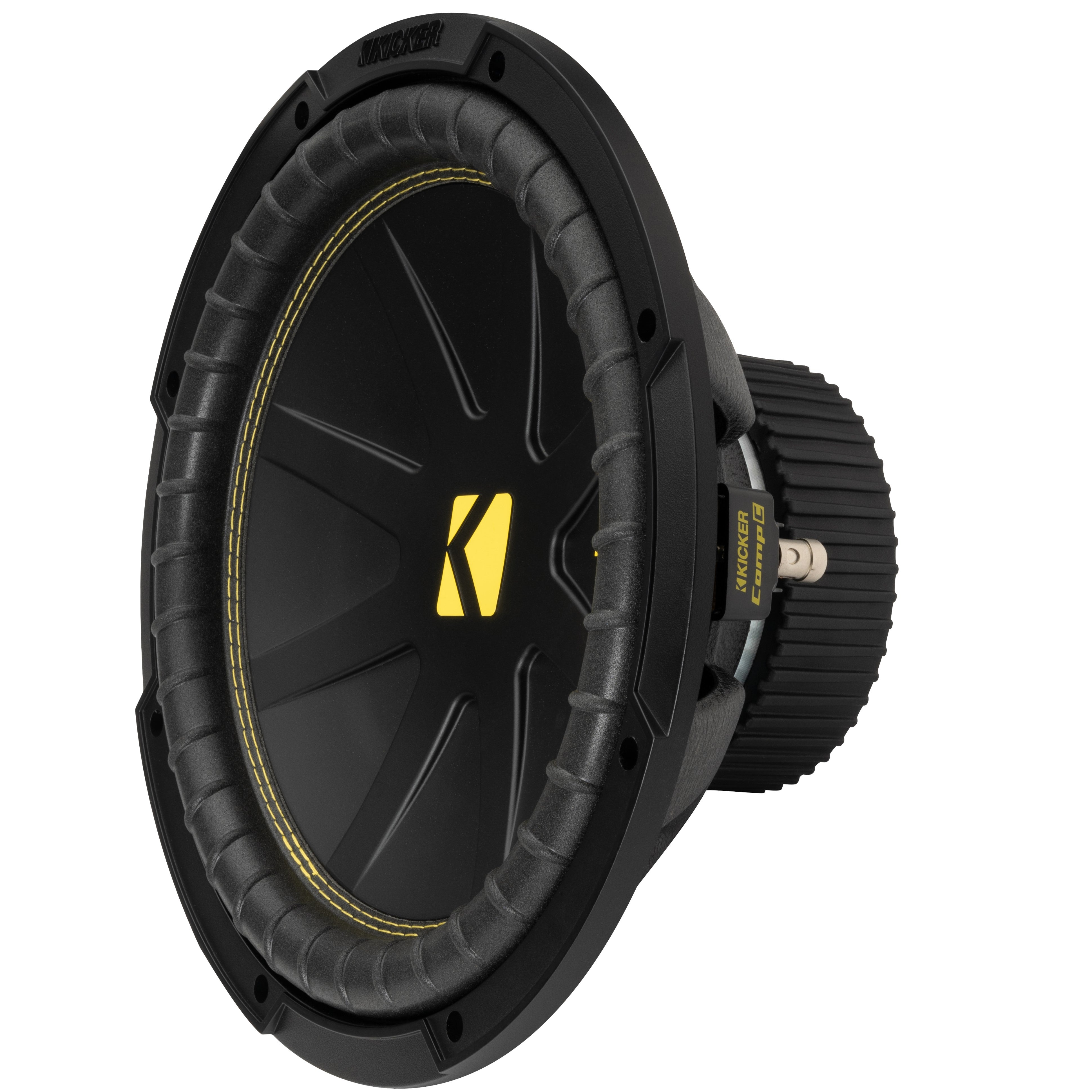 Kicker 50CWCS124 CompC 12" Subwoofer, Single Voice Coil, 4-Ohm, 300W