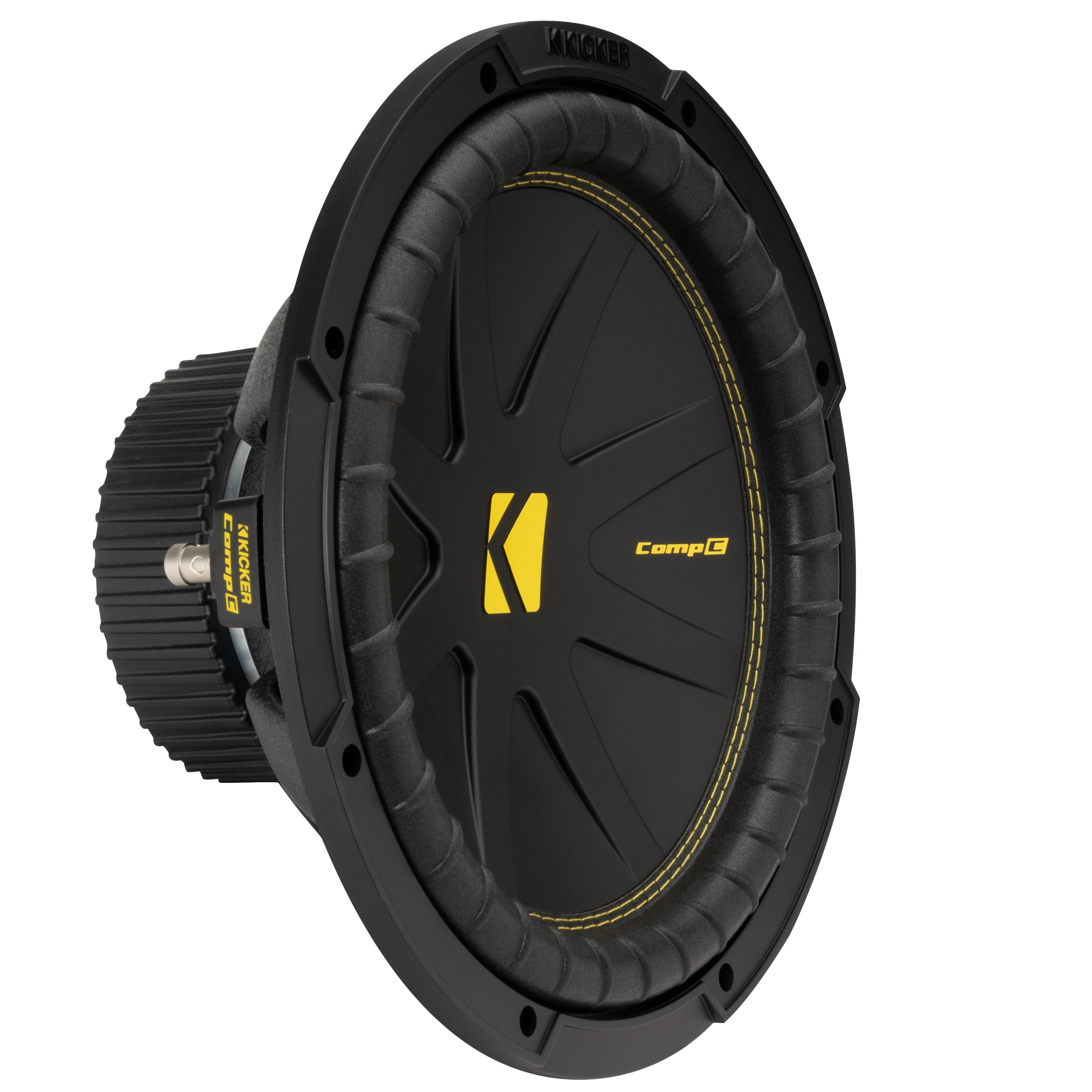 Kicker 50CWCS124 CompC 12" Subwoofer, Single Voice Coil, 4-Ohm, 300W