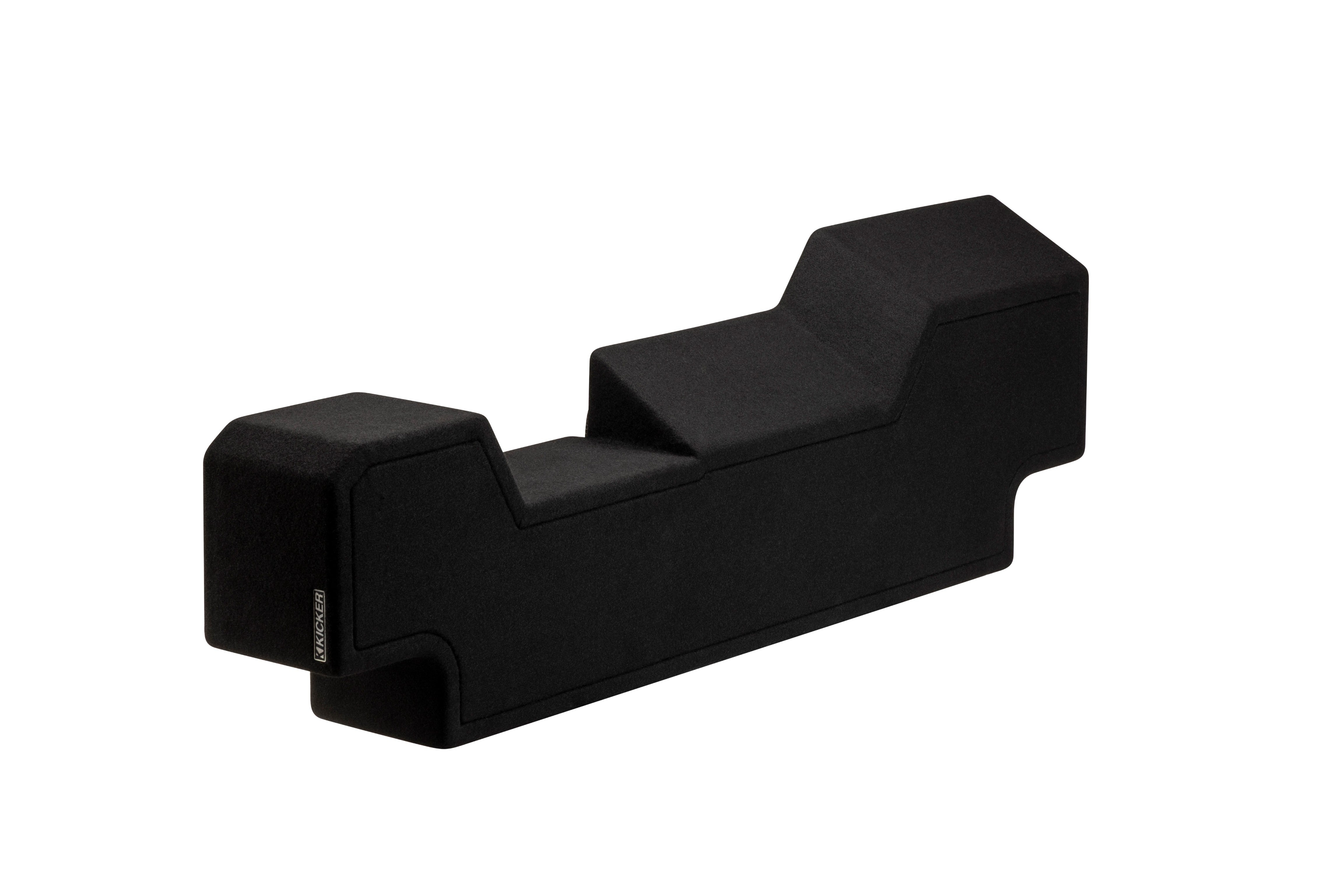 Kicker 51K5RDL7T102 RAM 1500 Crew Cab 2019-2026 Dual 10" L7T Under-Seat Enclosure