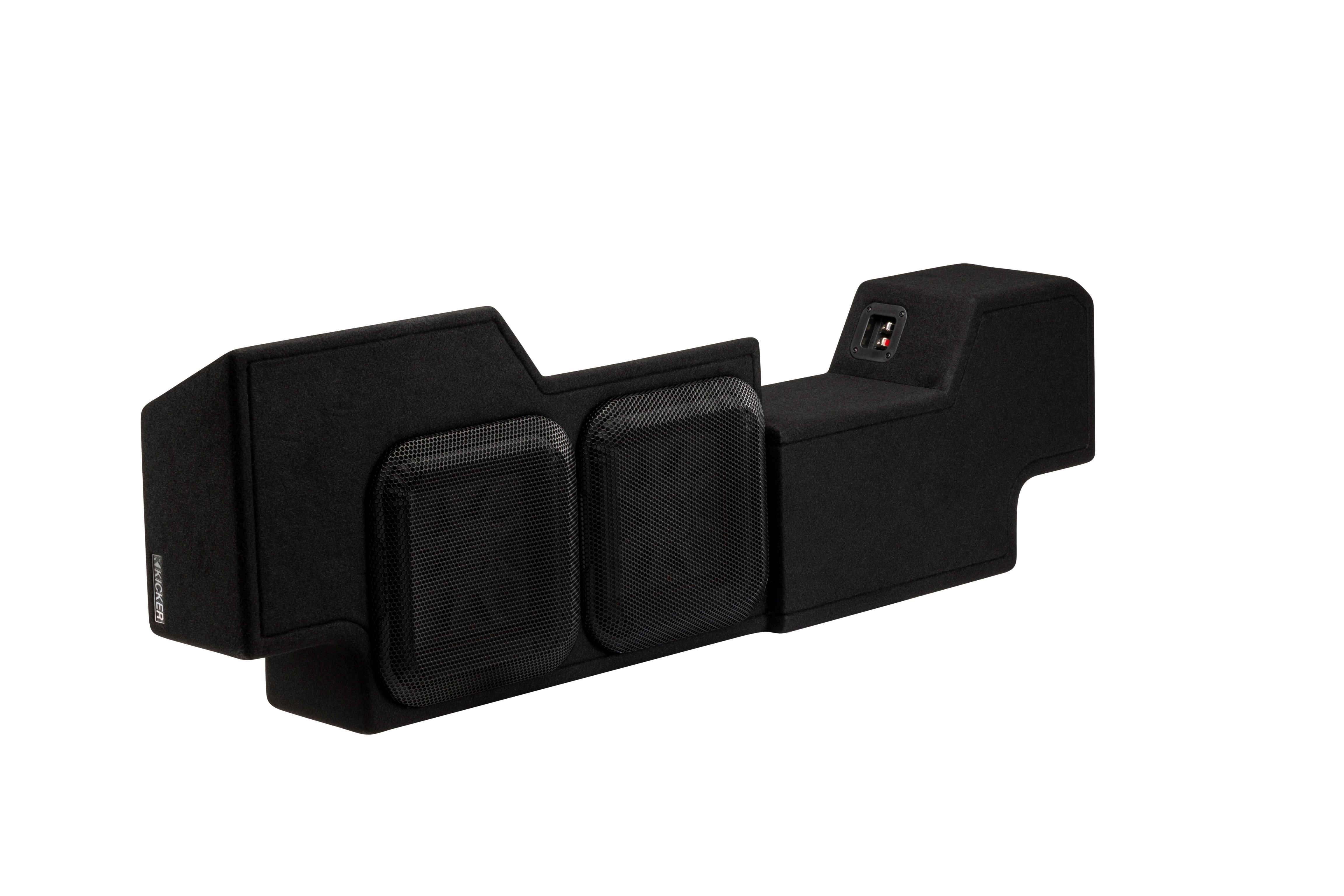 Kicker 51K5RDL7T102 RAM 1500 Crew Cab 2019-2026 Dual 10" L7T Under-Seat Enclosure