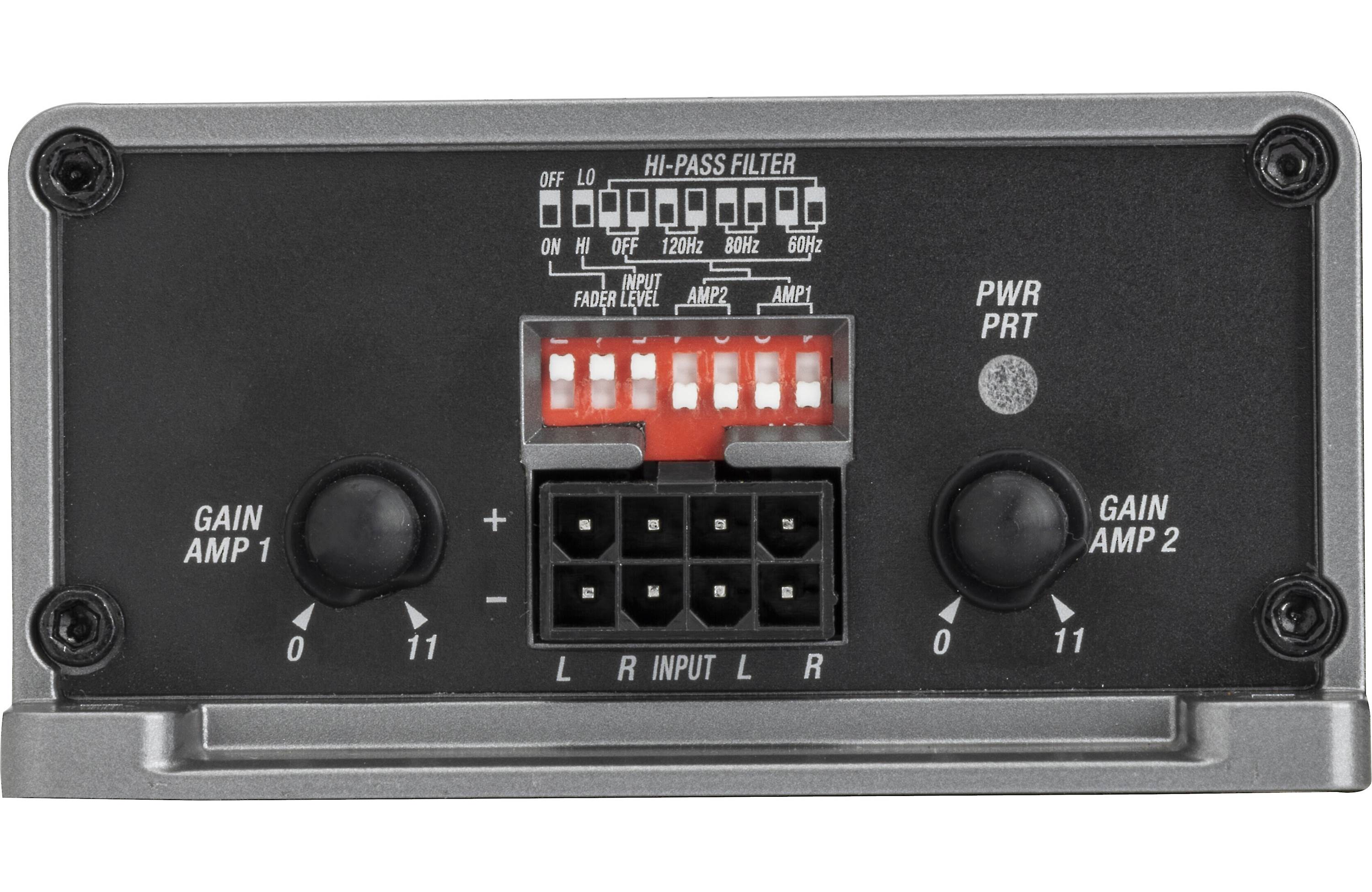 Kicker 51KPX300.4 Weather-Resistant 4-channel 300W compact amplifier