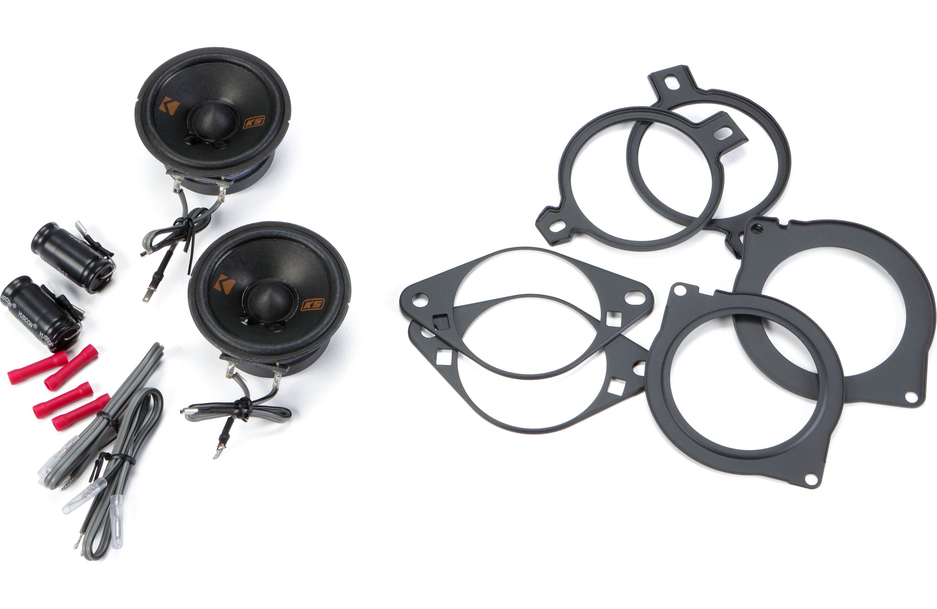 Kicker 51KSC2704 2.75" Mid/Tweeters, Pair