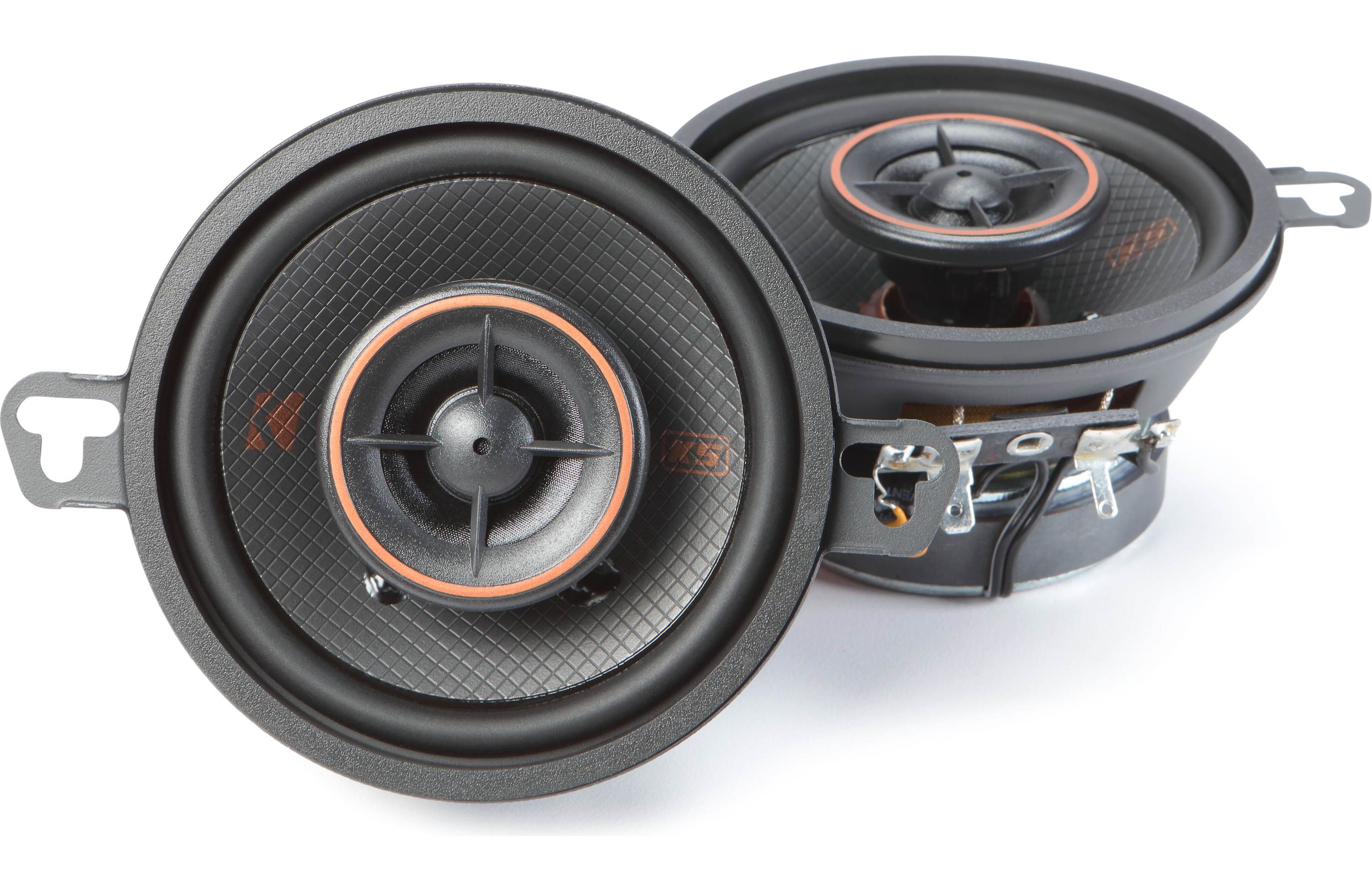 Kicker 51KSC3504 3.5" 2-way coaxial speakers
