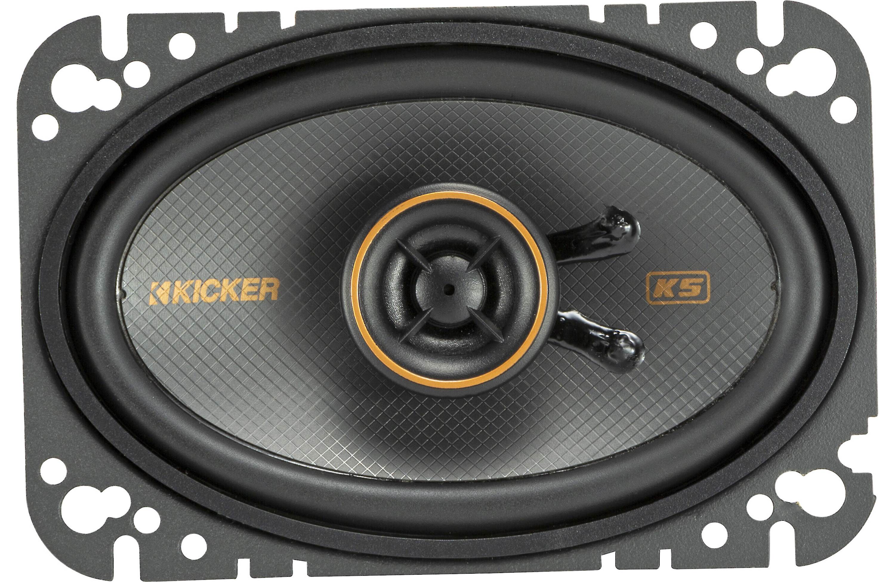 Kicker 51KSC4604 4x6" 2-Way Coaxial Speakers