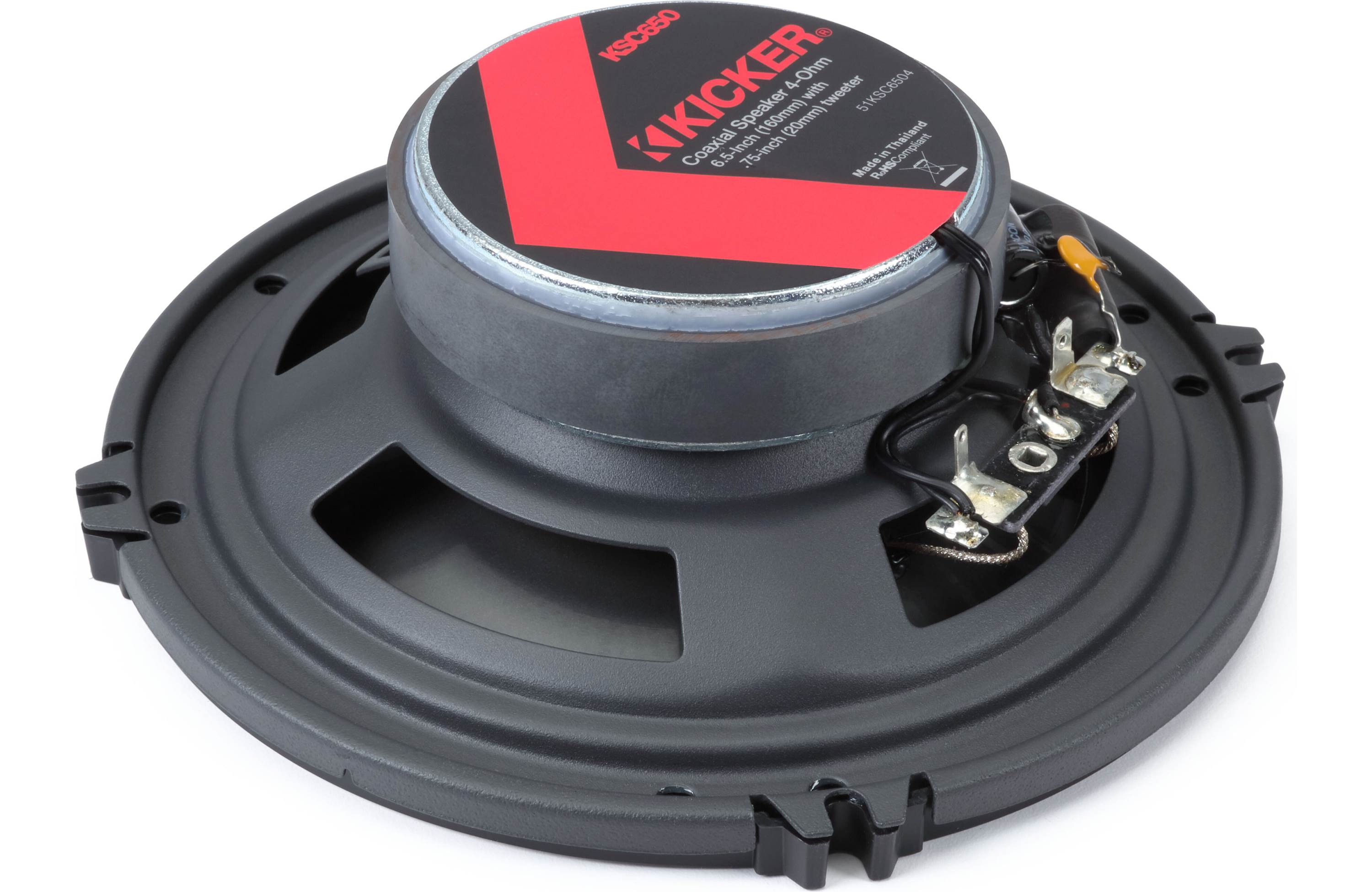 Kicker 51KSC6504 6.5" 2-way coaxial speakers