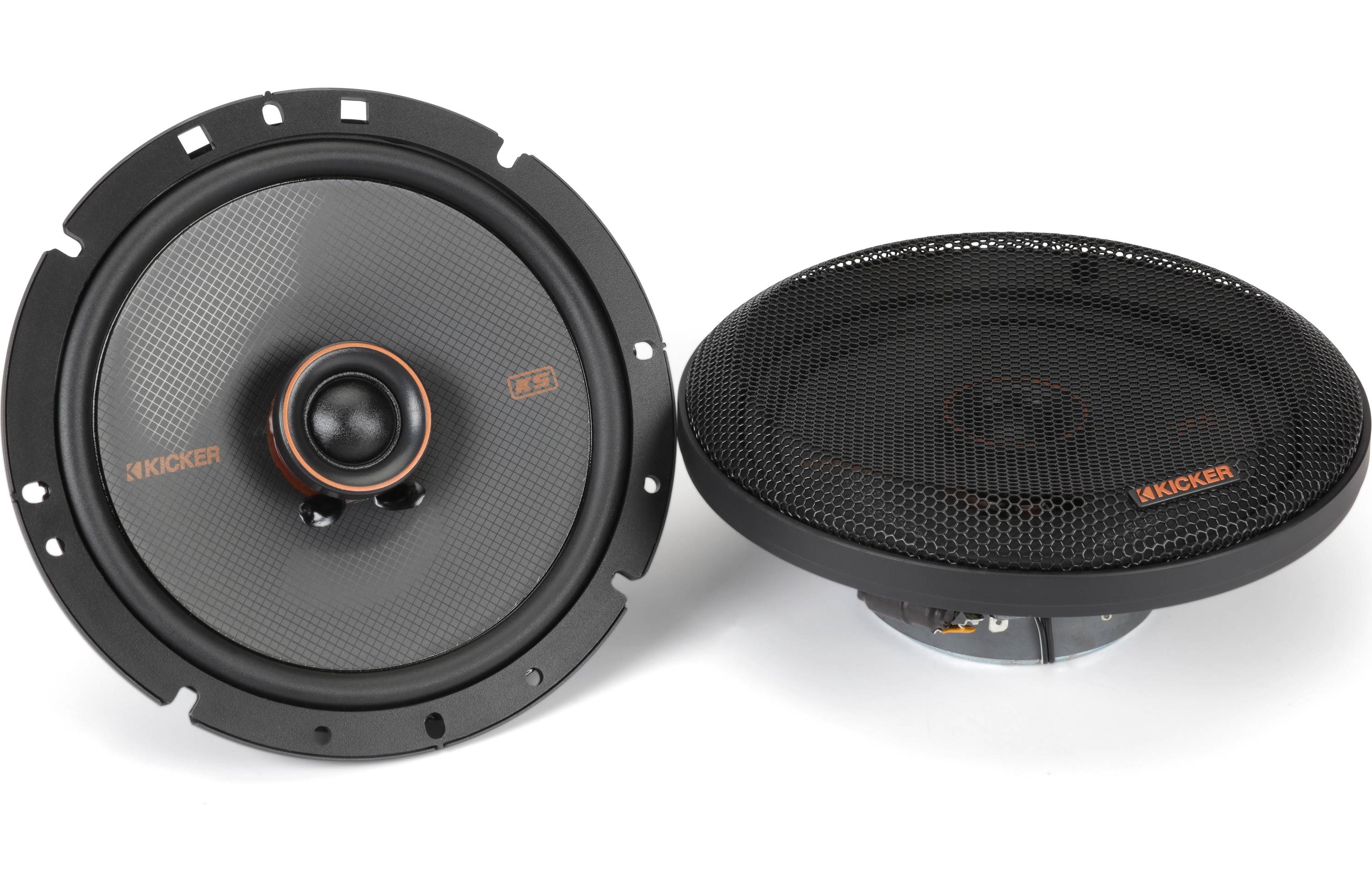 Kicker 51KSC6704 6.75" 2-way Coaxial Speakers