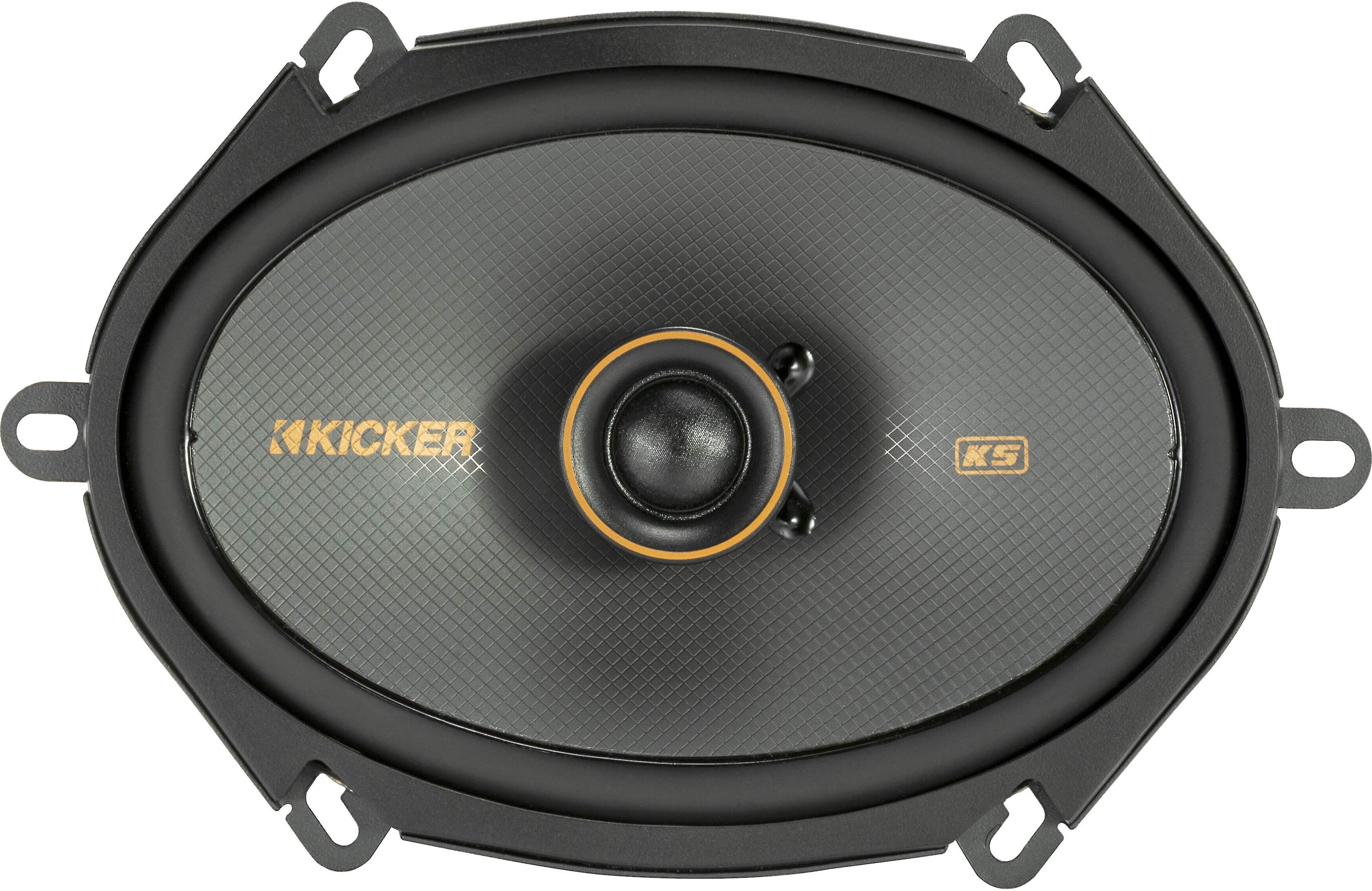 Kicker 51KSC6804 6x8" 2-way Coaxial Speakers