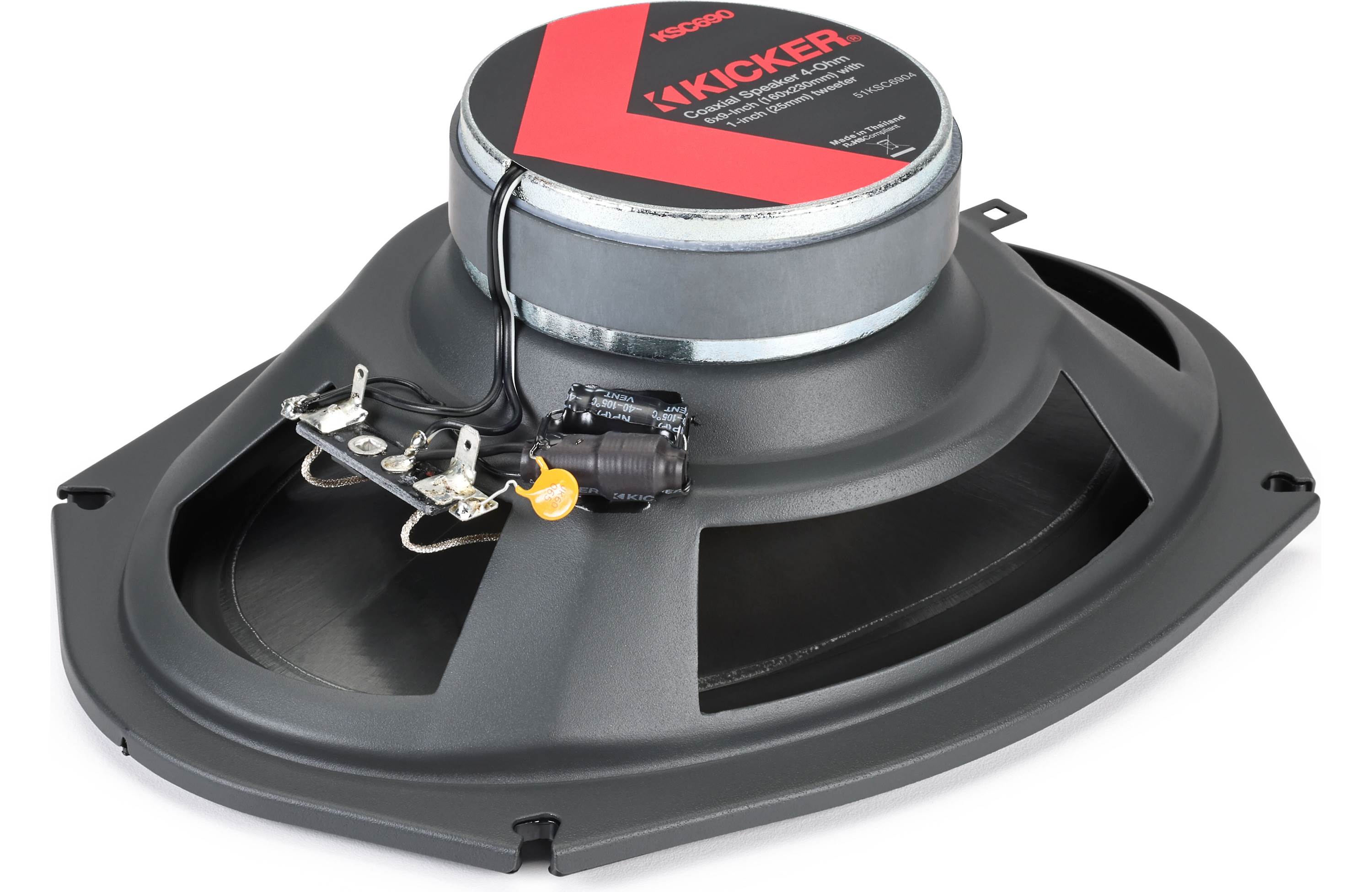 Kicker 51KSC6904 6x9" 2-way coaxial speakers