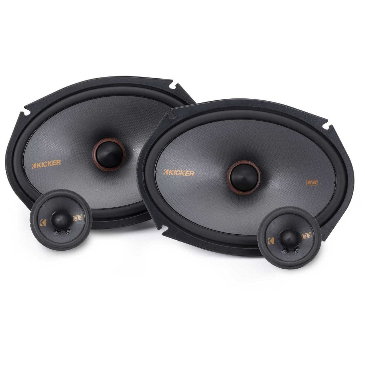 Kicker 51KSS269 6x9" KS-Series 2-way Component Speaker System, 4-Ohm