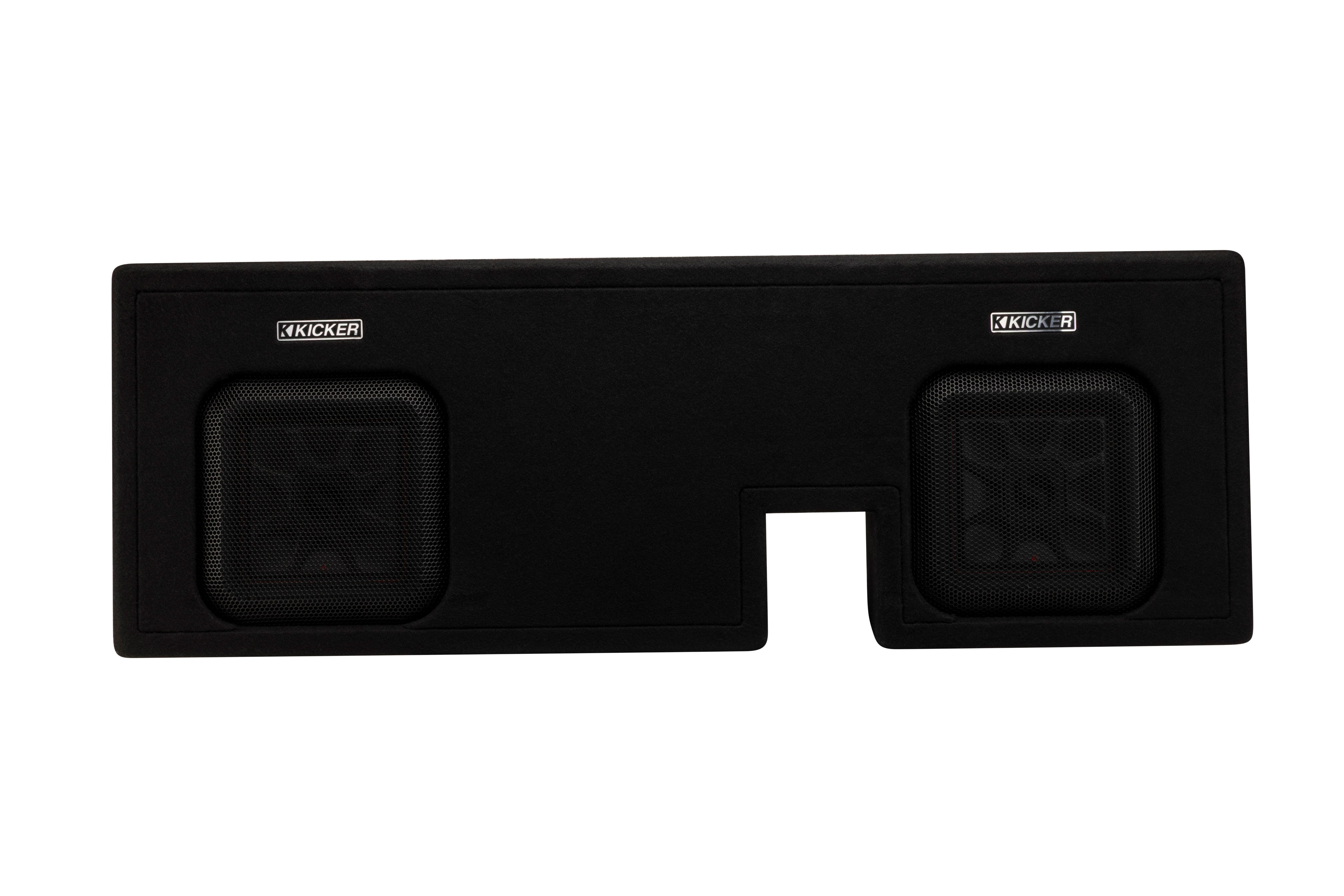 Kicker 51KTDL7T102 Toyota Tacoma 2005-2023 Dual 10" L7T 2-Ohm Sub Box