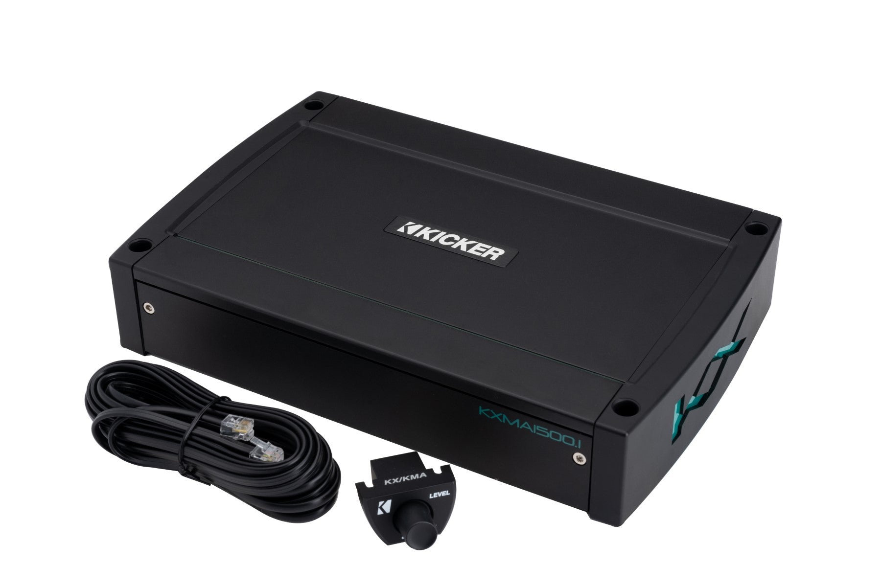 Kicker 51KXMA1500.1 Mono Marine Subwoofer Amplifer, 1500 watts RMS