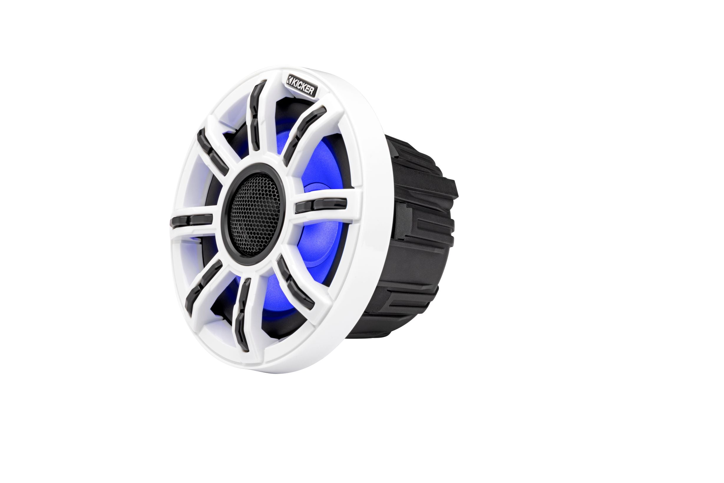Kicker 51MSC65 6.5" 2-Way Marine Speakers with RGBW LED Lighting