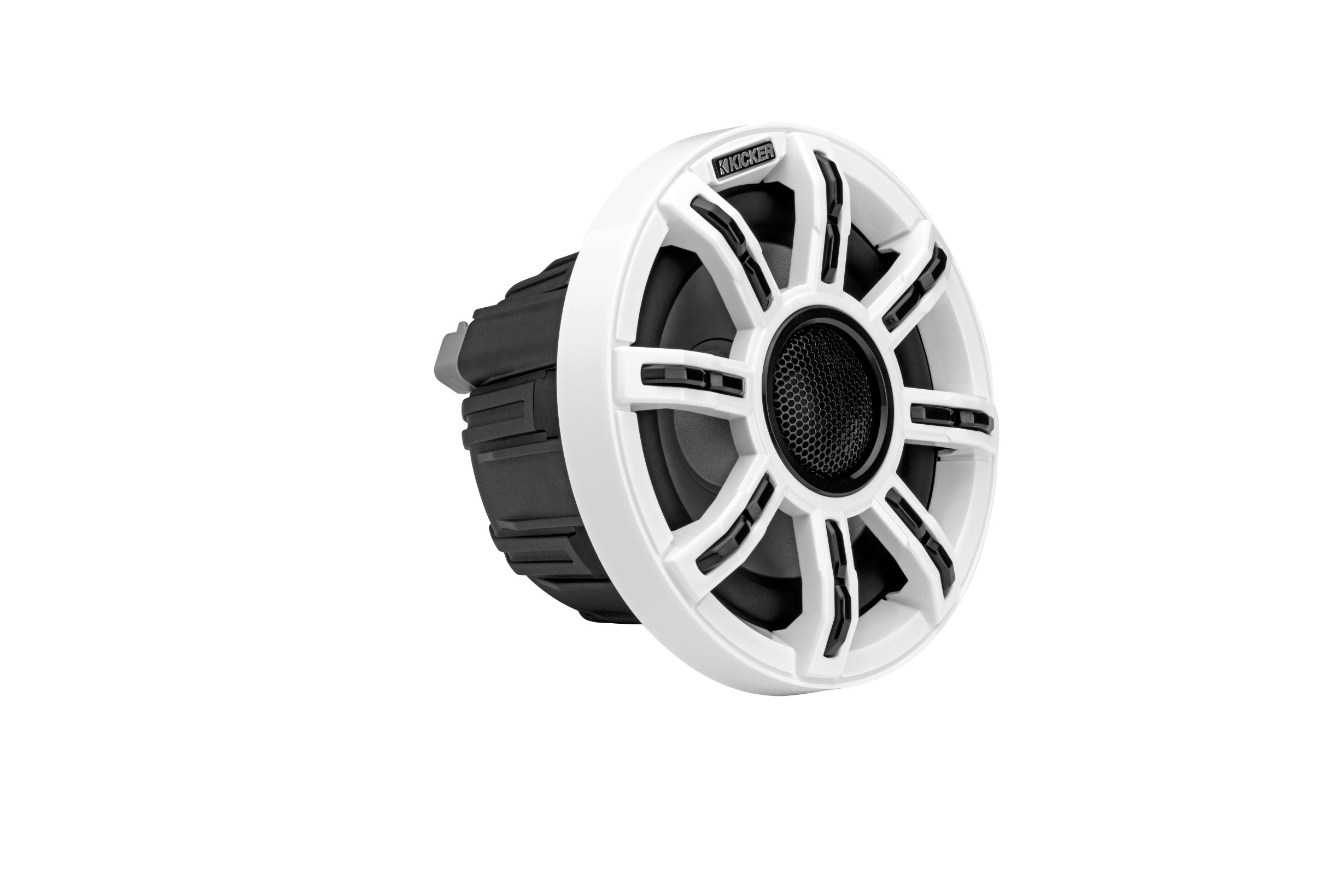 Kicker 51MSC65 6.5" 2-Way Marine Speakers with RGBW LED Lighting