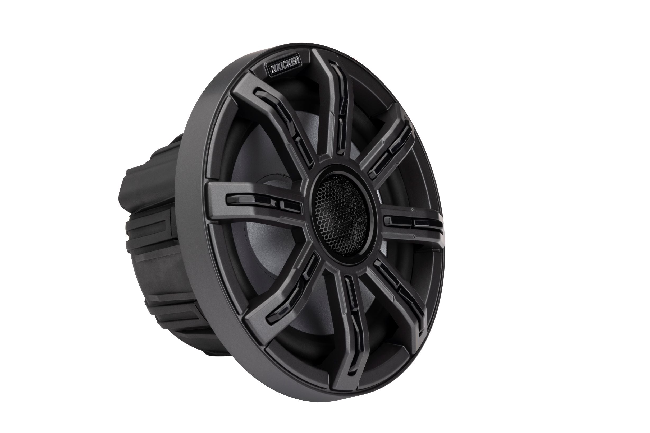 Kicker 51MSC8 8" 2-Way Marine Speakers with RGBW LED Lighting