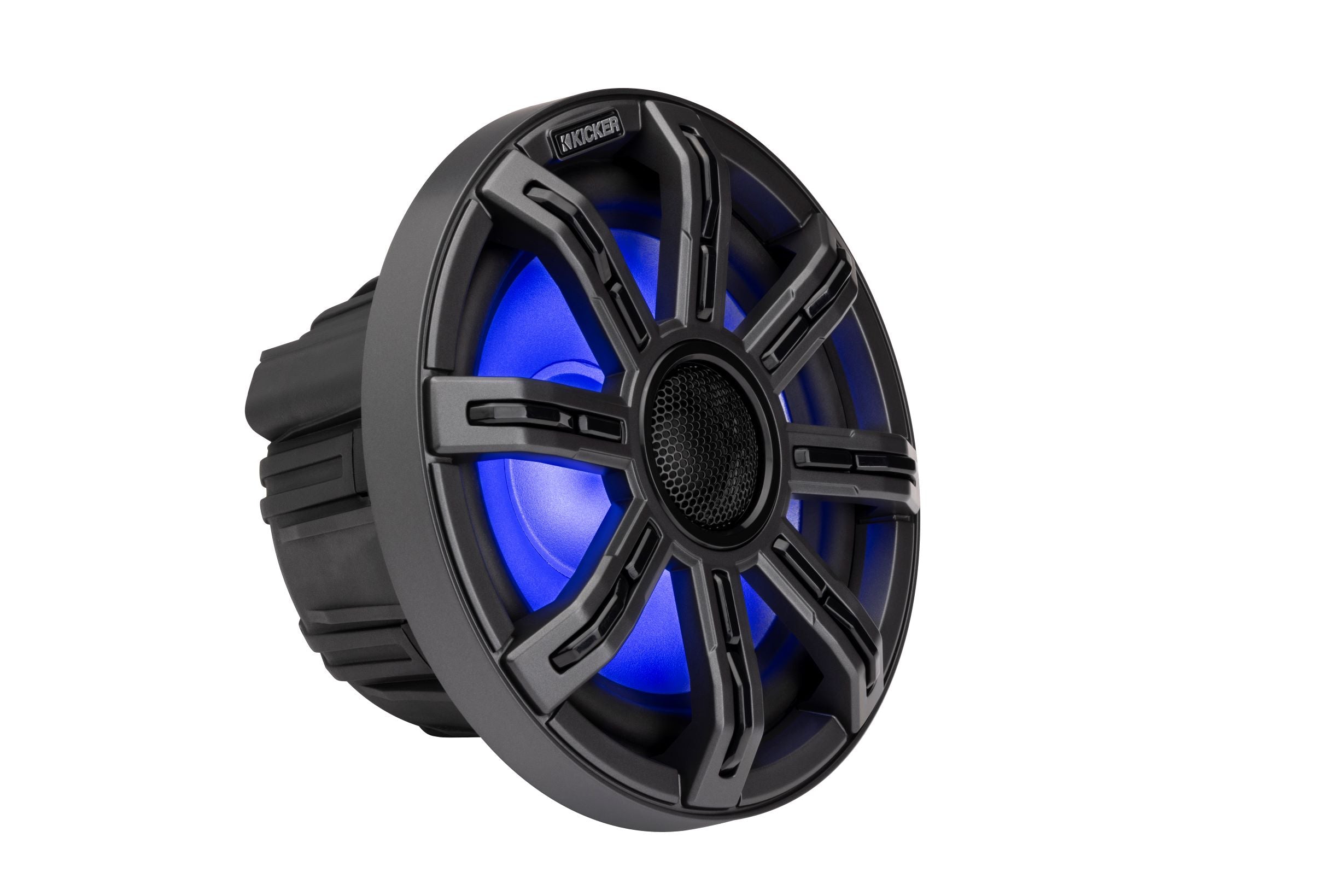 Kicker 51MSC8 8" 2-Way Marine Speakers with RGBW LED Lighting