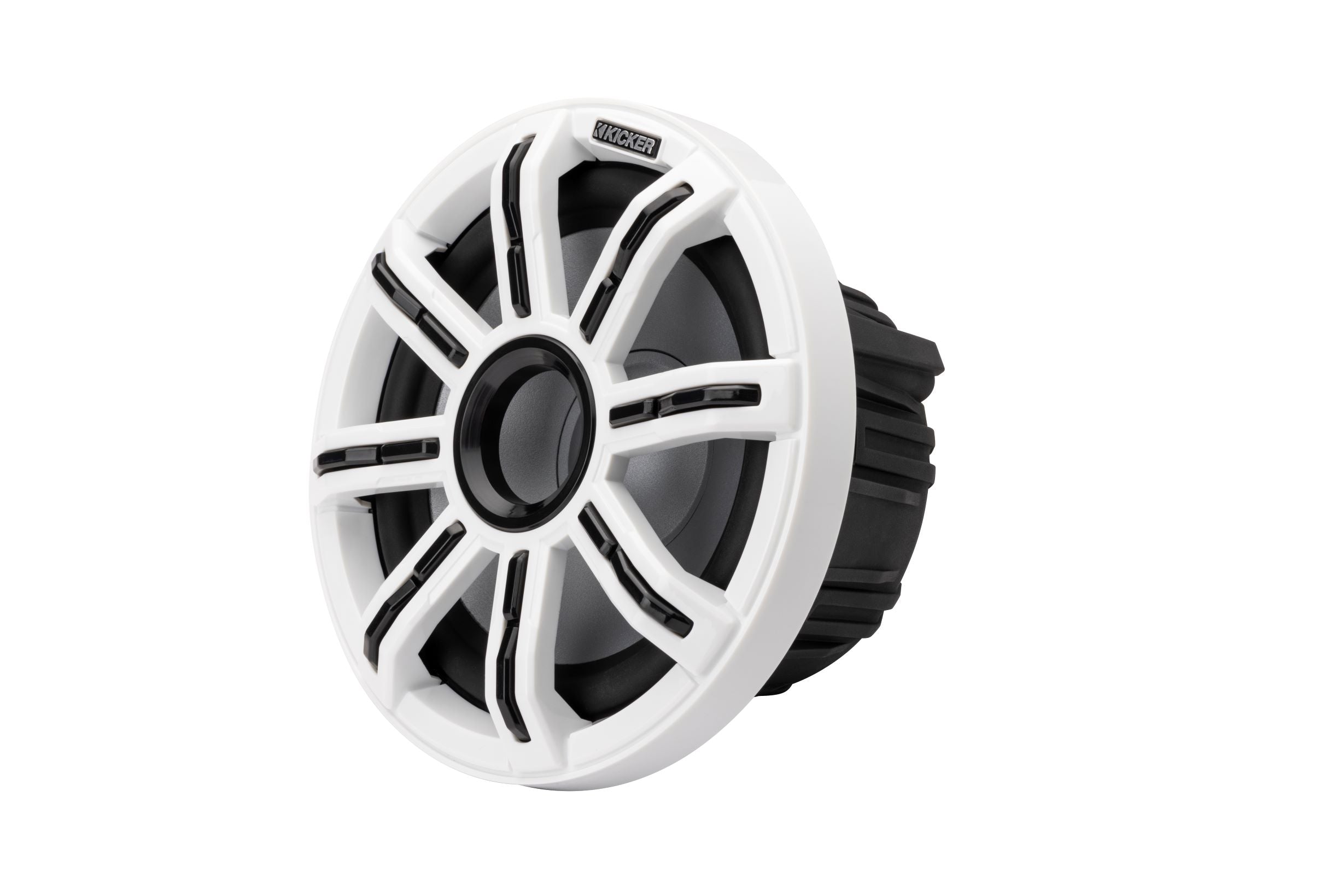 Kicker 51MSS8 8" Marine Component Speakers with RGBW LED Lighting