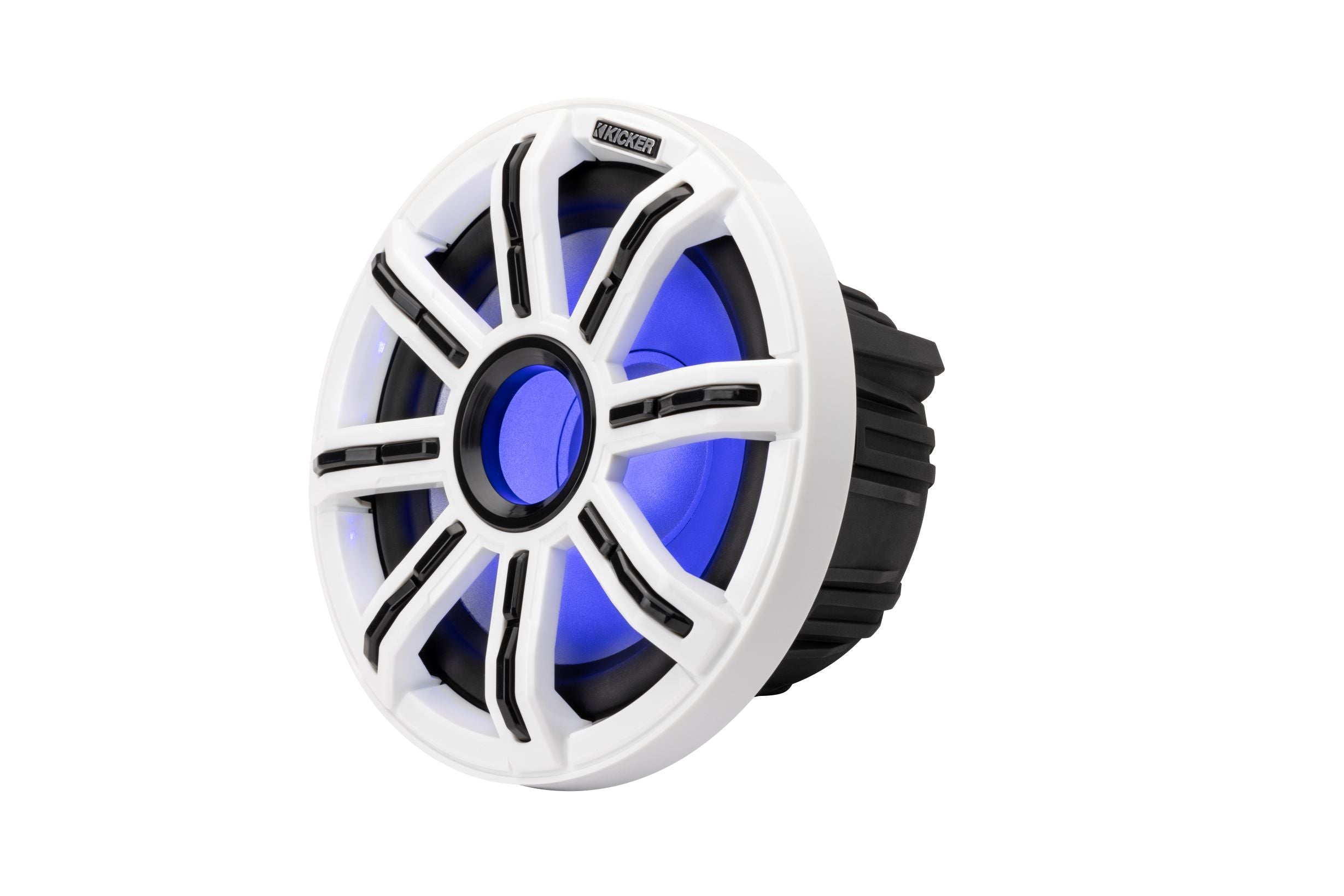 Kicker 51MSS8 8" Marine Component Speakers with RGBW LED Lighting