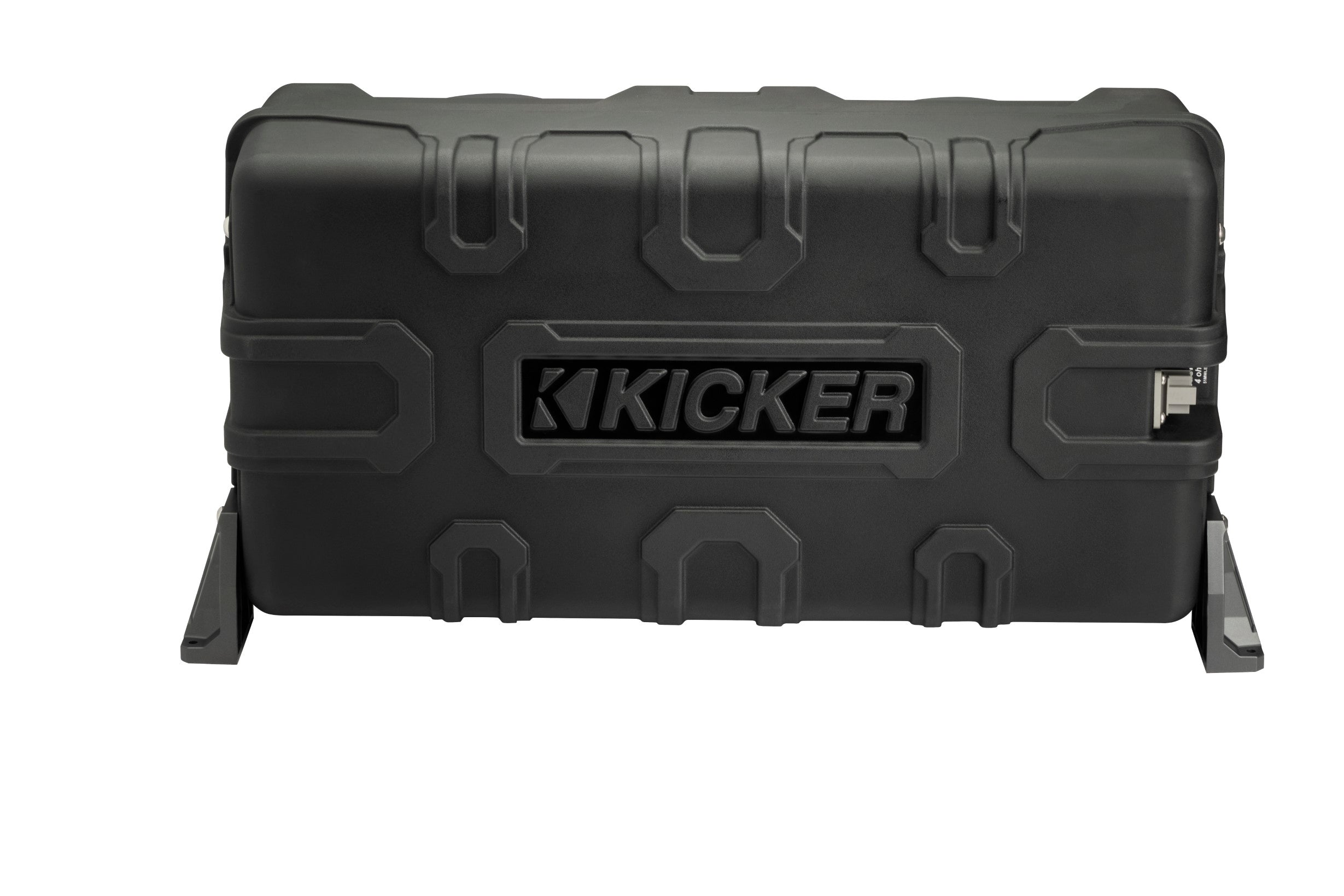 Kicker 51MWLE104 10" Marine Loaded Enclosure with Woofer and Passive Speaker