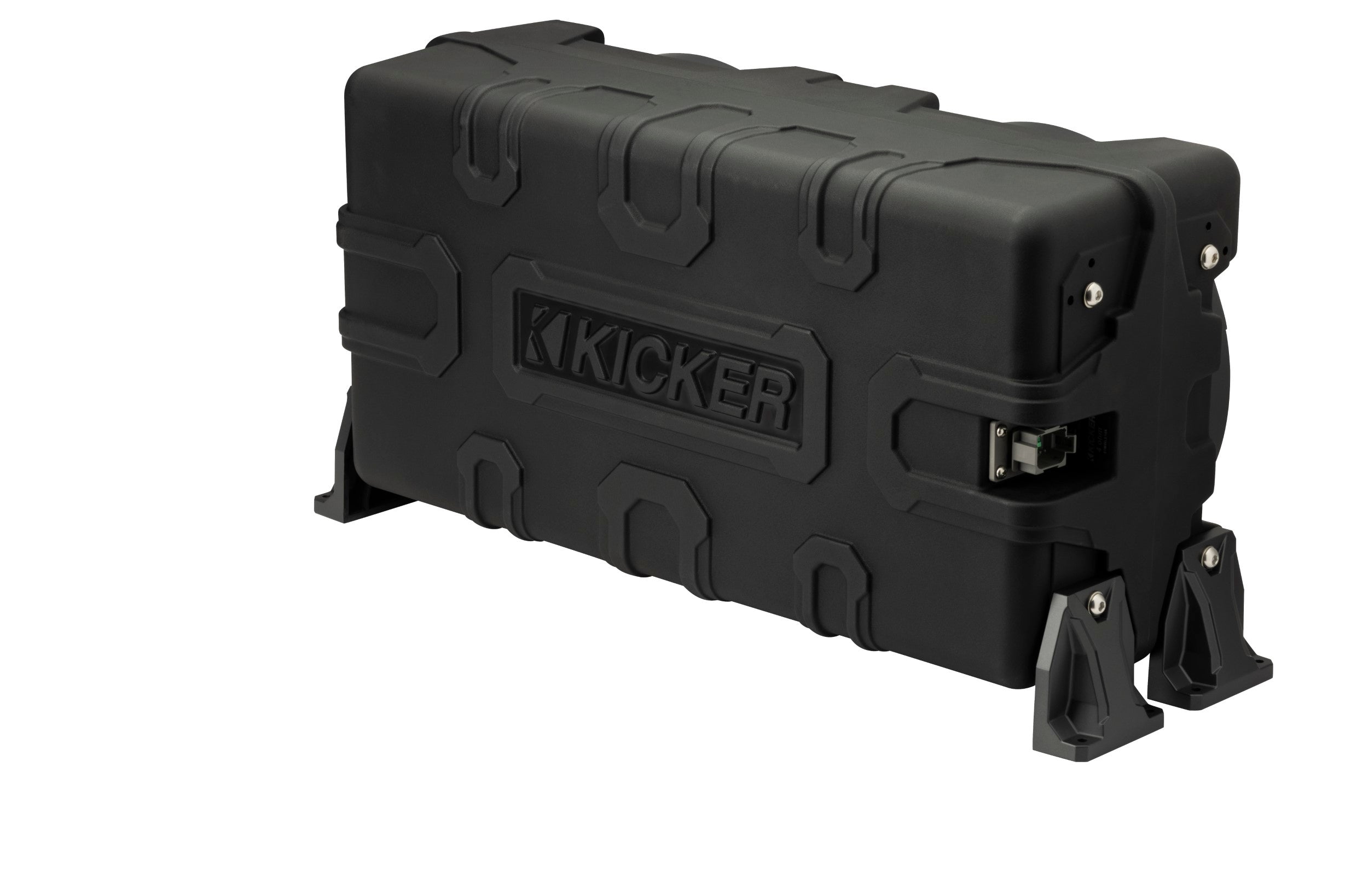 Kicker 51MWLE104 10" Marine Loaded Enclosure with Woofer and Passive Speaker