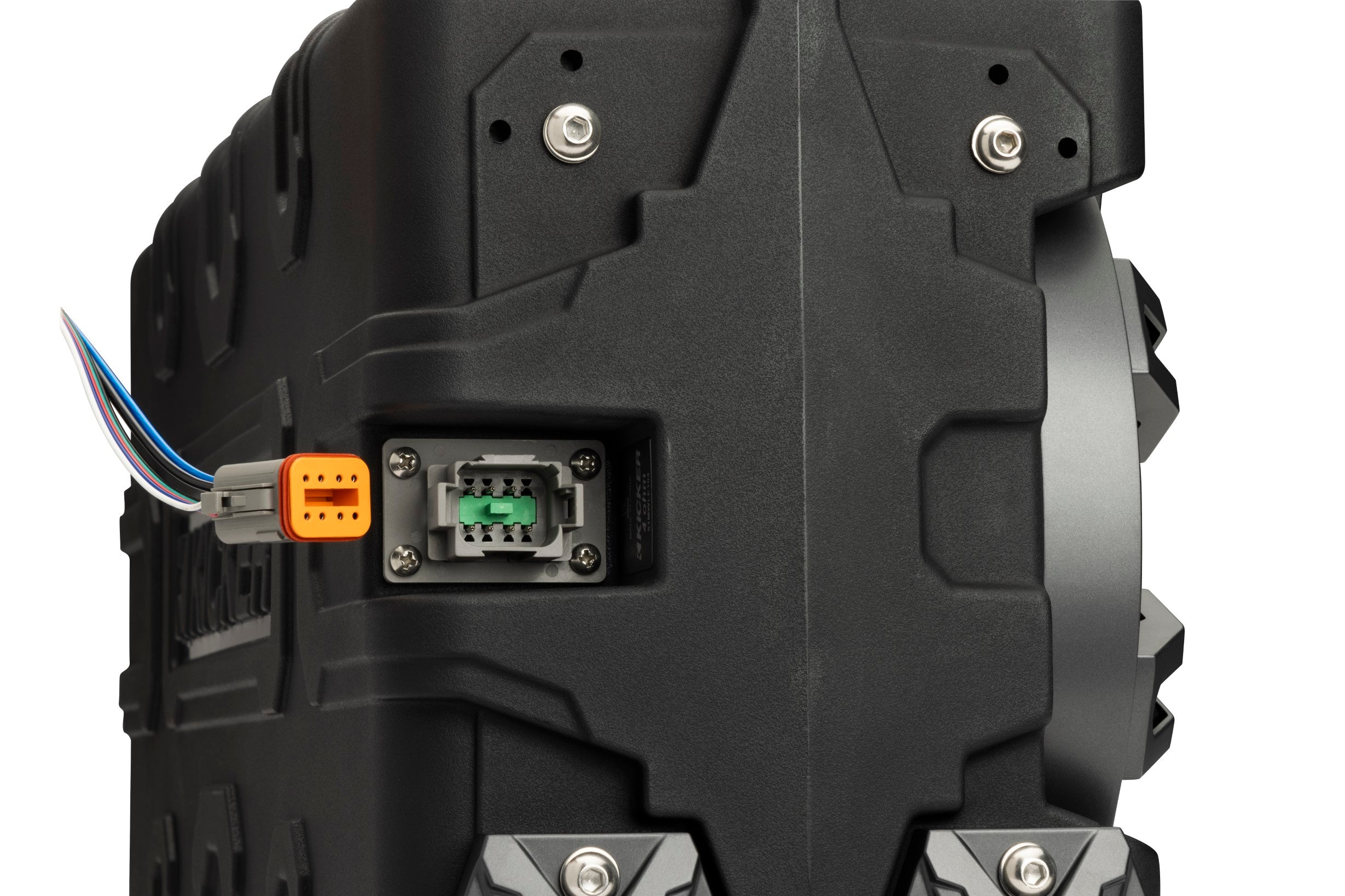 Kicker 51MWLE104 10" Marine Loaded Enclosure with Woofer and Passive Speaker