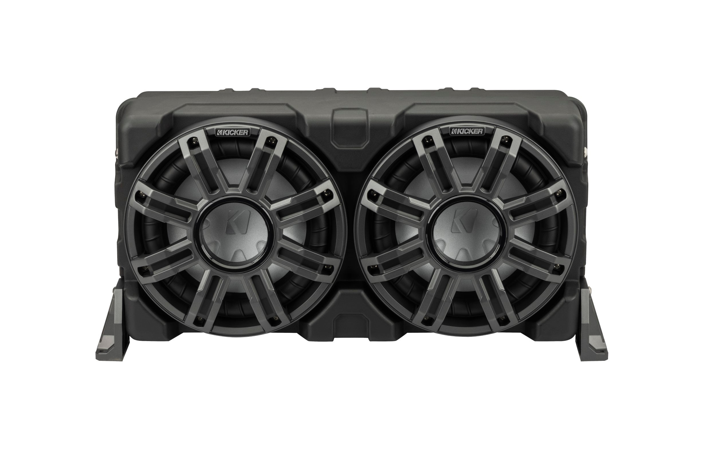 Kicker 51MWLE104 10" Marine Loaded Enclosure with Woofer and Passive Speaker