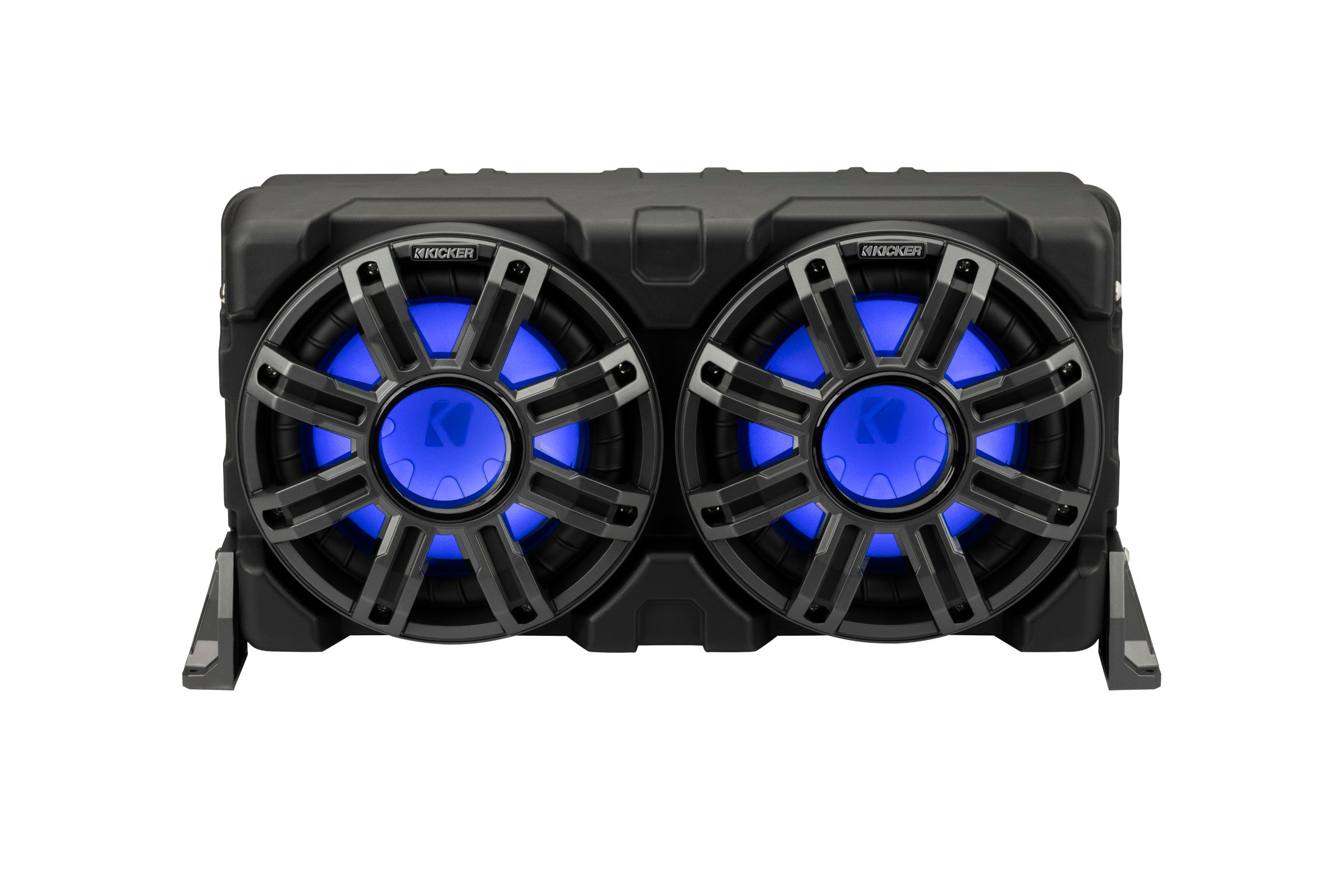 Kicker 51MWLE104 10" Marine Loaded Enclosure with Woofer and Passive Speaker